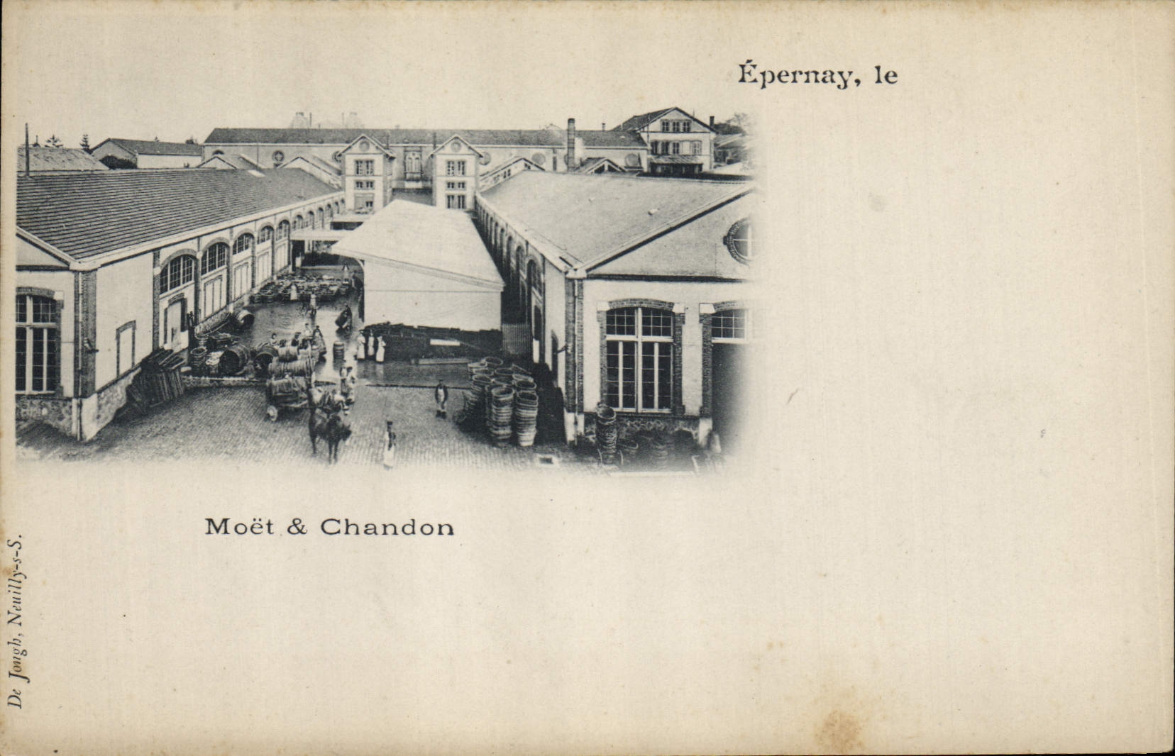 CPA Folklore Vin Vendange Champagne Epernay Moet & Chandon