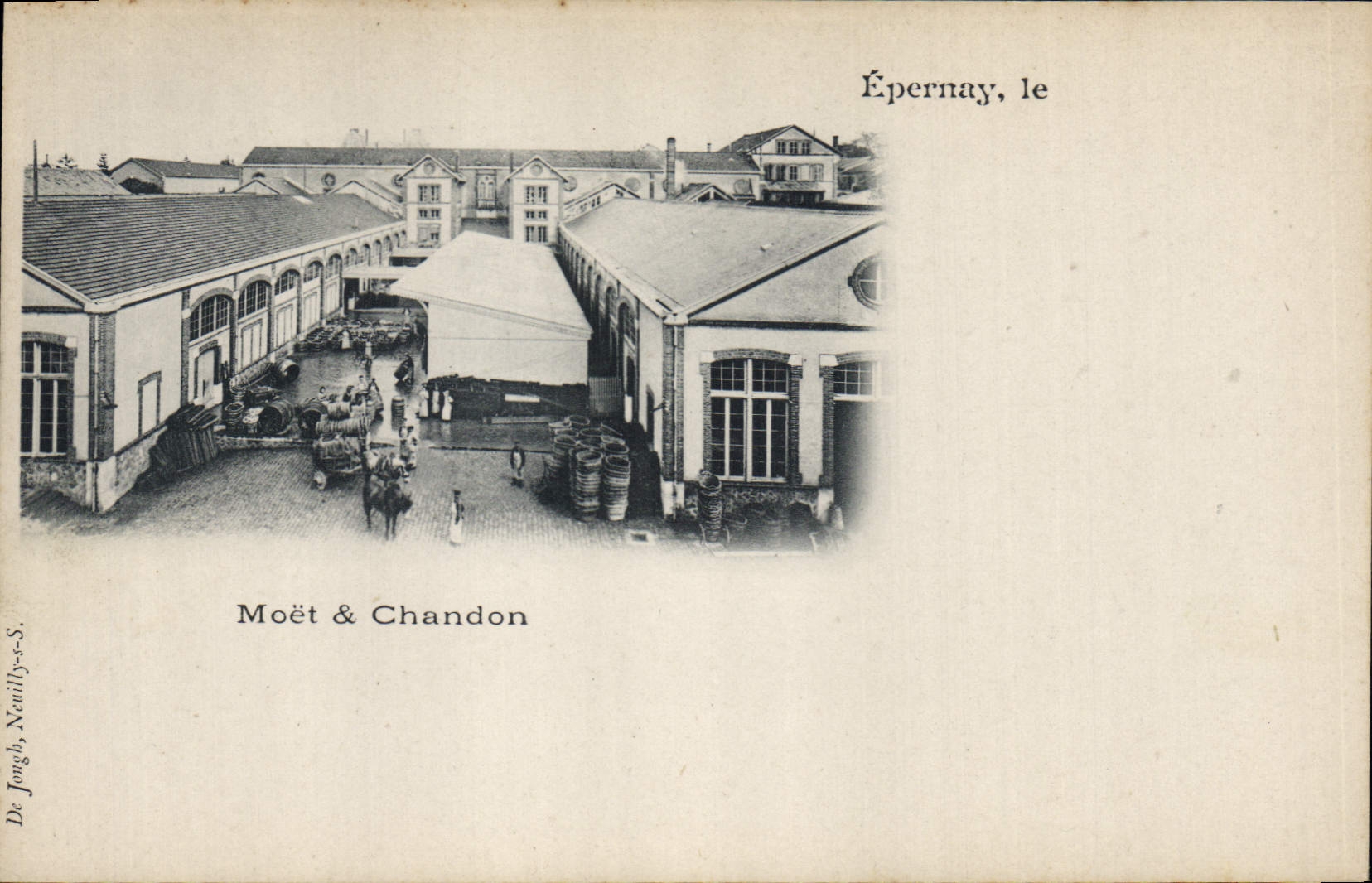 CPA Folklore Vin Vendange Champagne Epernay Moet & Chandon