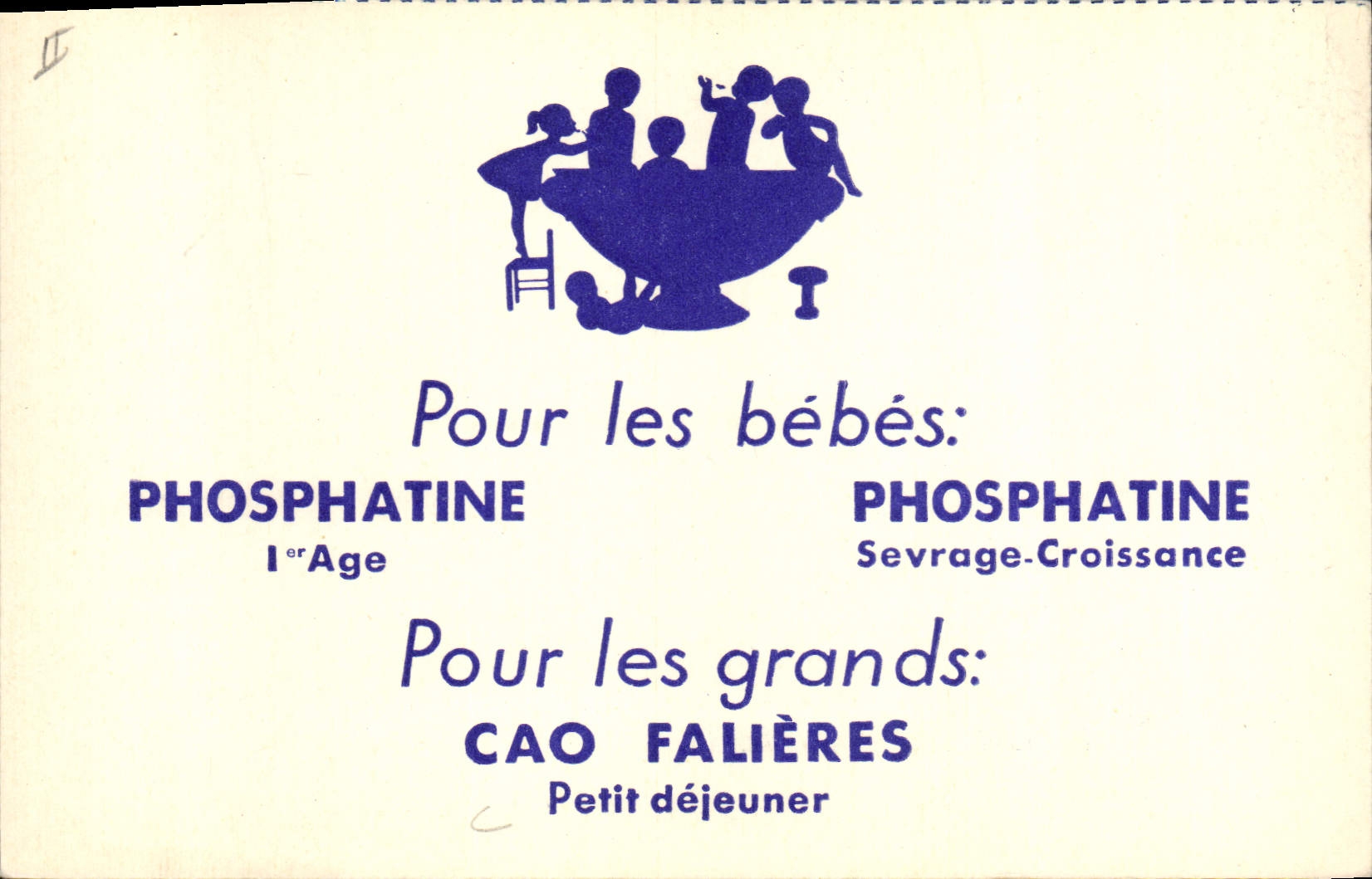 CPA Publicite Phosphatine Bebes Enfant 