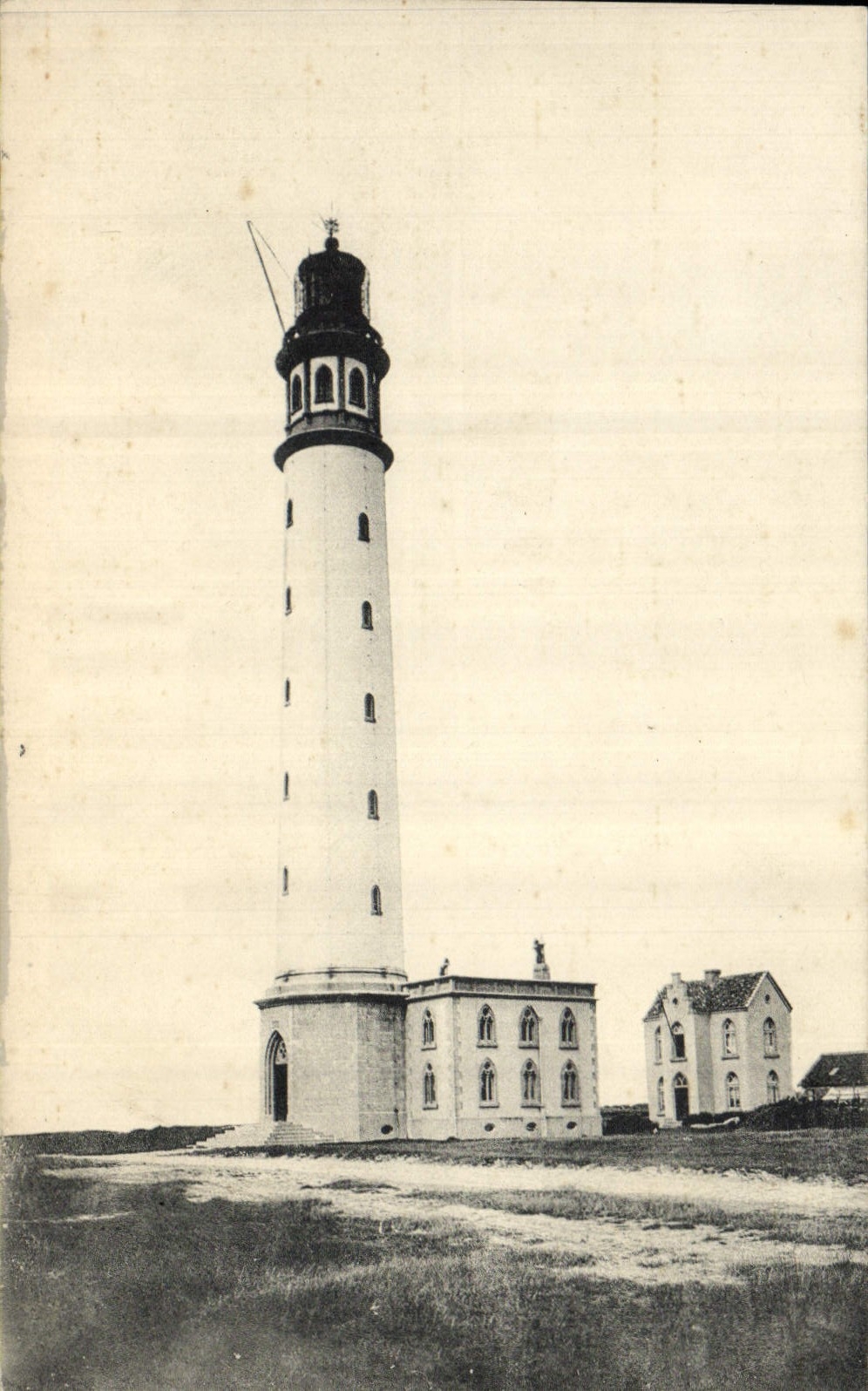 Vintage Postcard Ostend Headlight