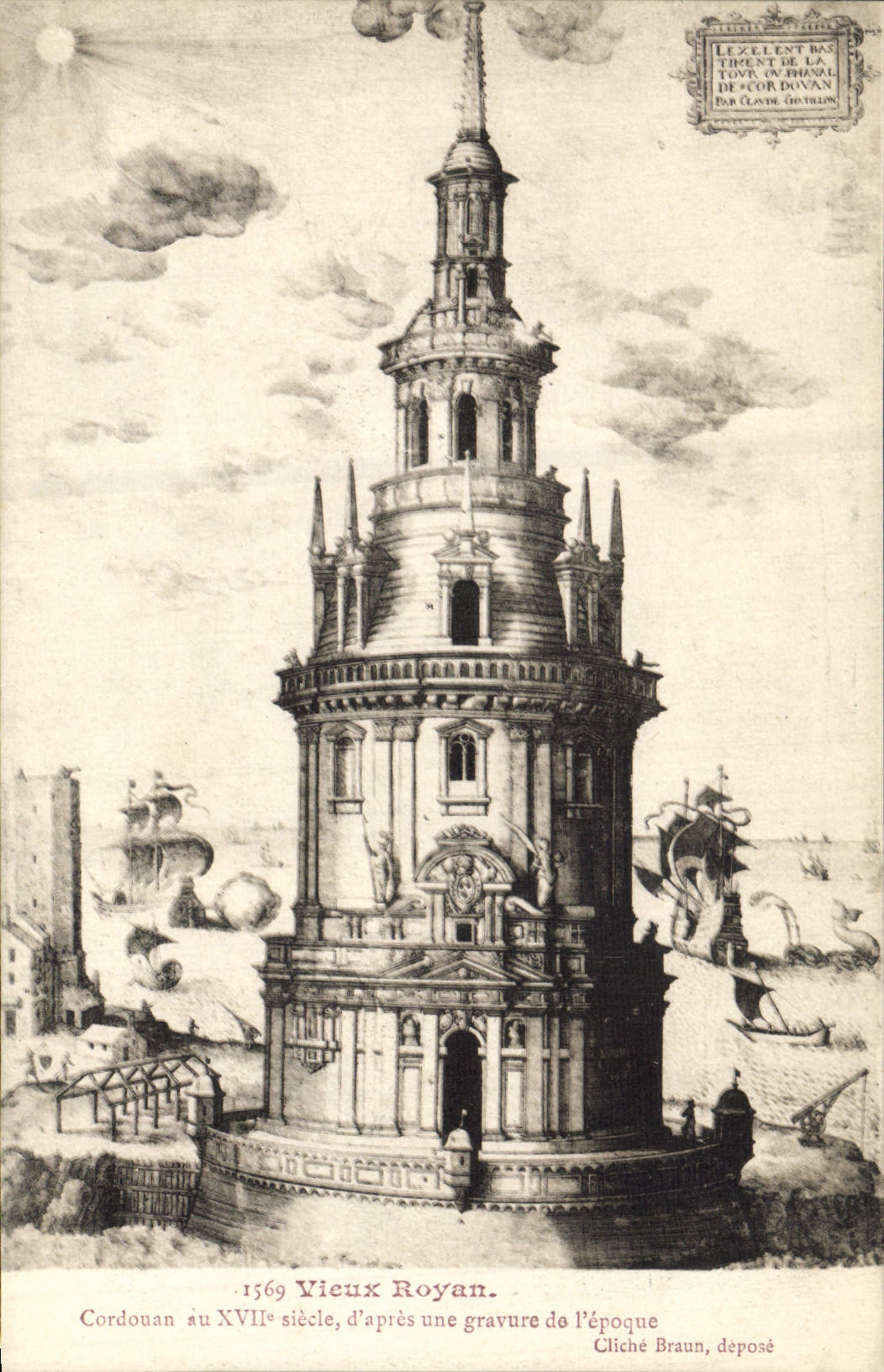 Postal PHARE Viejo Royan Cordobés al 17.o