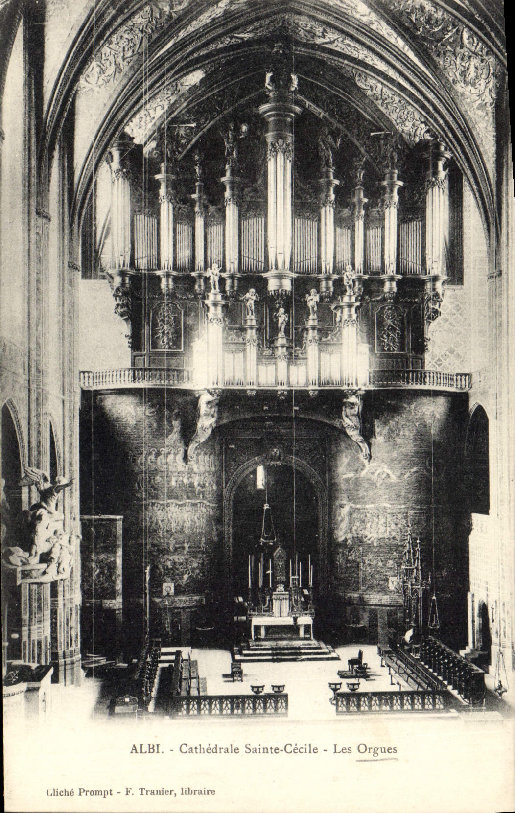 CPA Orgue Albi Cathedrale Sainte Cecile Les orgues