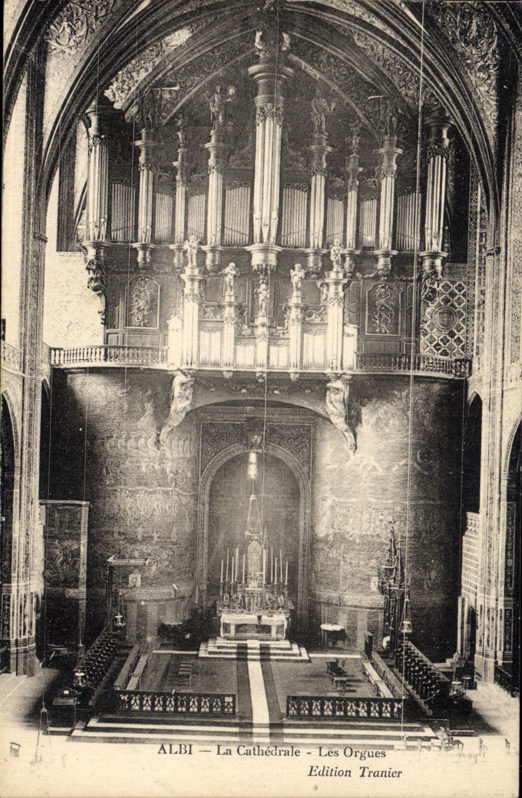 CPA Orgue Albi La cathedrale Les orgues