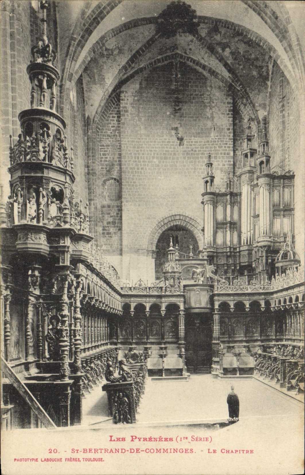 CPA Orgue St Bertrand de Comminges Le chapitre