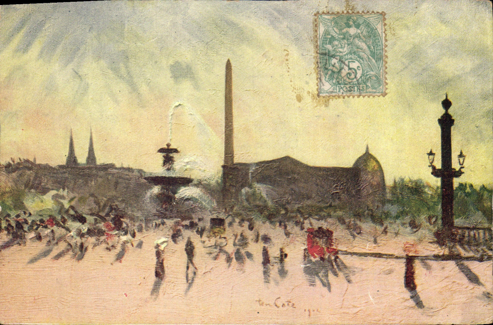 CPA Fantaisie Illustrateur Paris