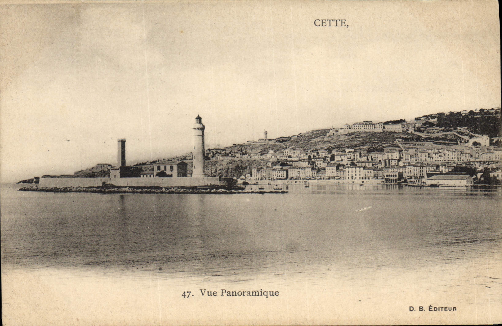 Vintage Postcard Headlight This panoramic Sight