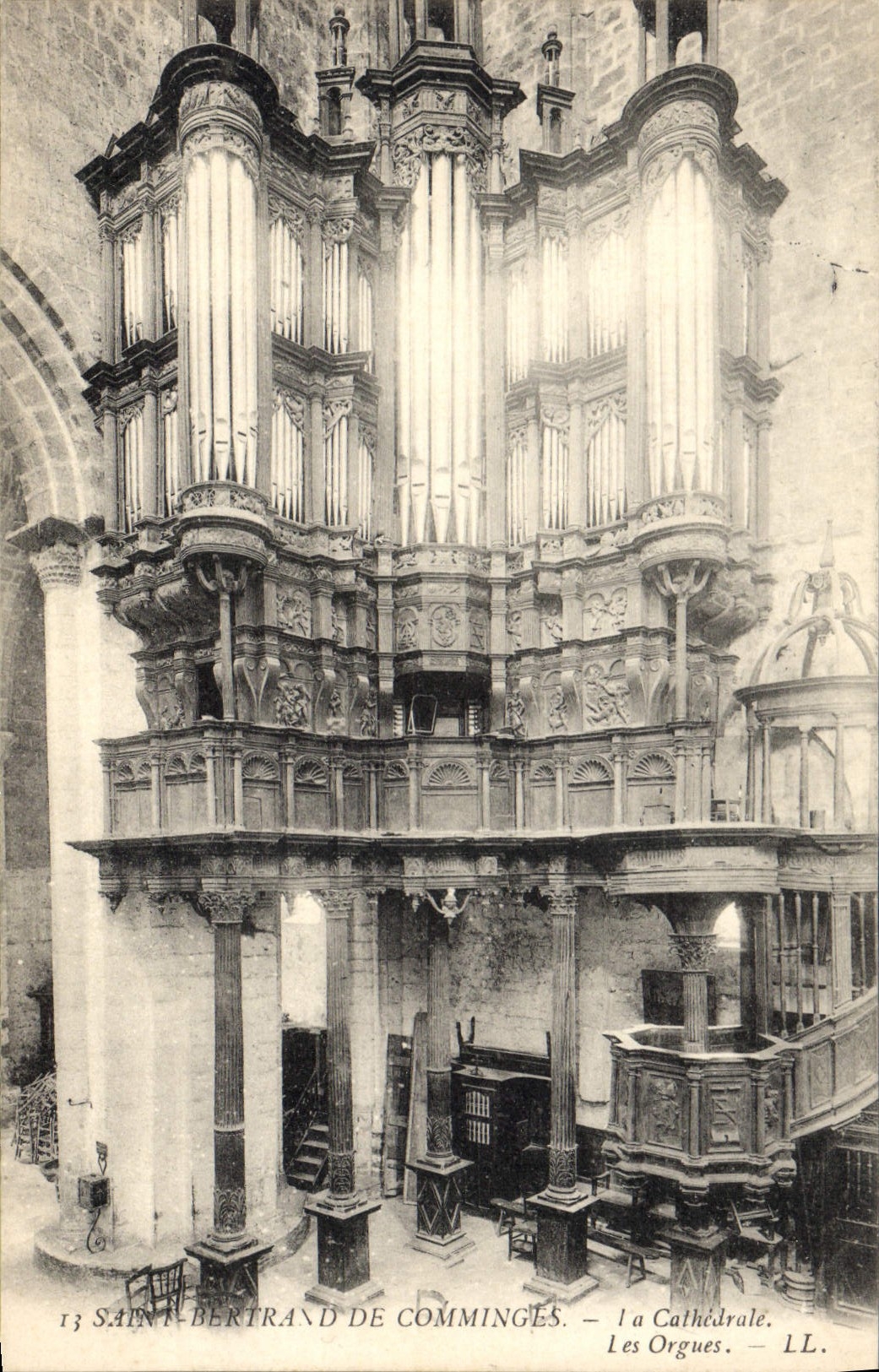 CPA Orgue Saint Bertrand de Comminges La cathedrale Les orgues