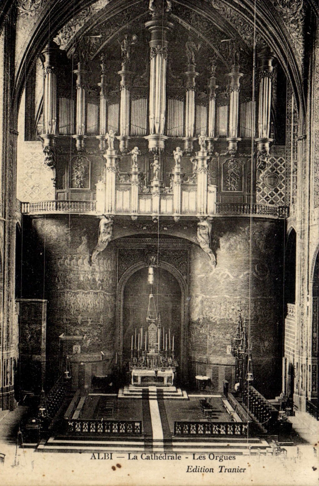 CPA Orgue Albi La cathedrale Les orgues