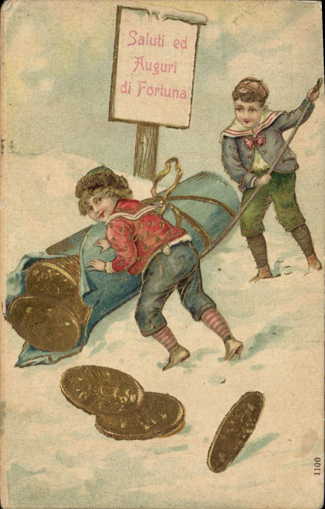 CPA Fantaisie Enfants Pieces 