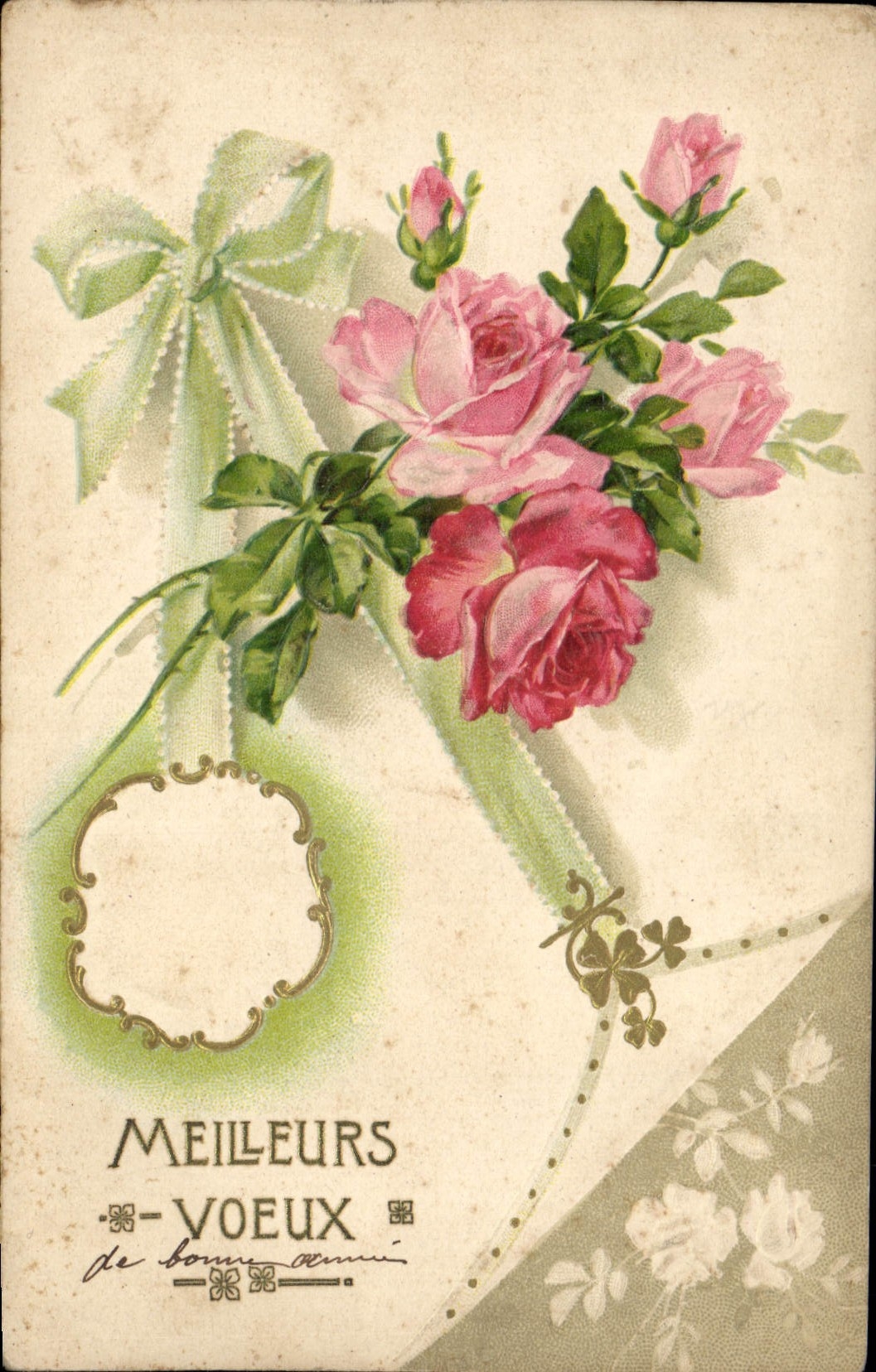 CPA Fantaisie Fleurs 