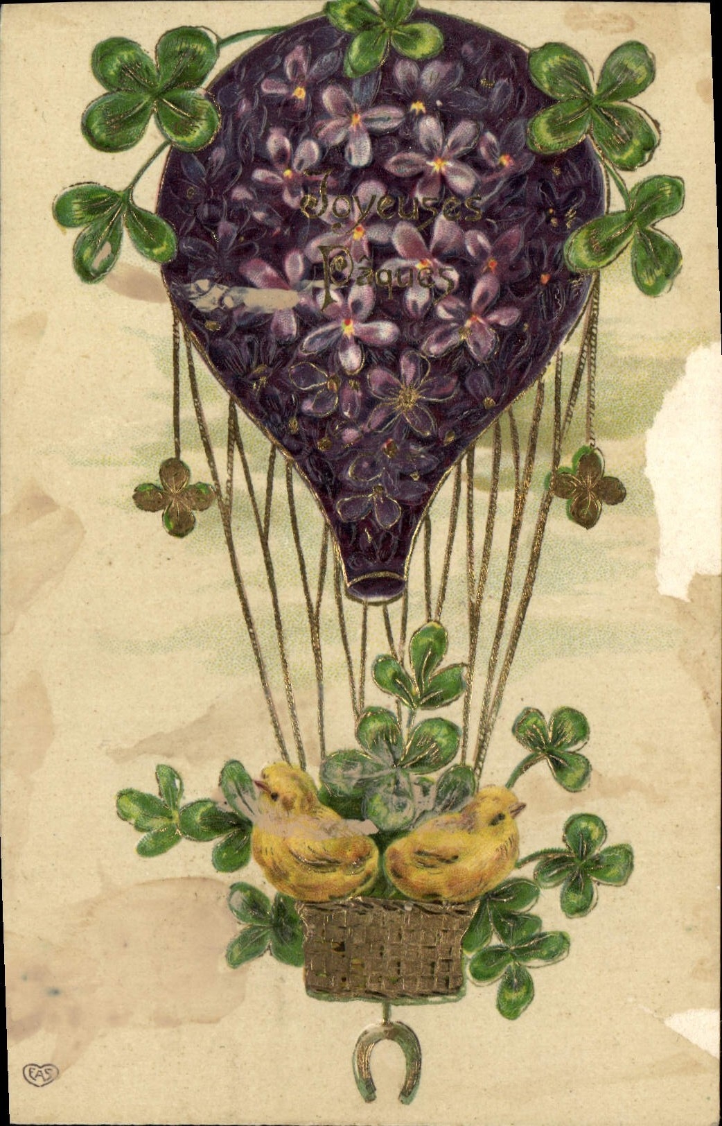 CPA Fantaisie Fleurs 