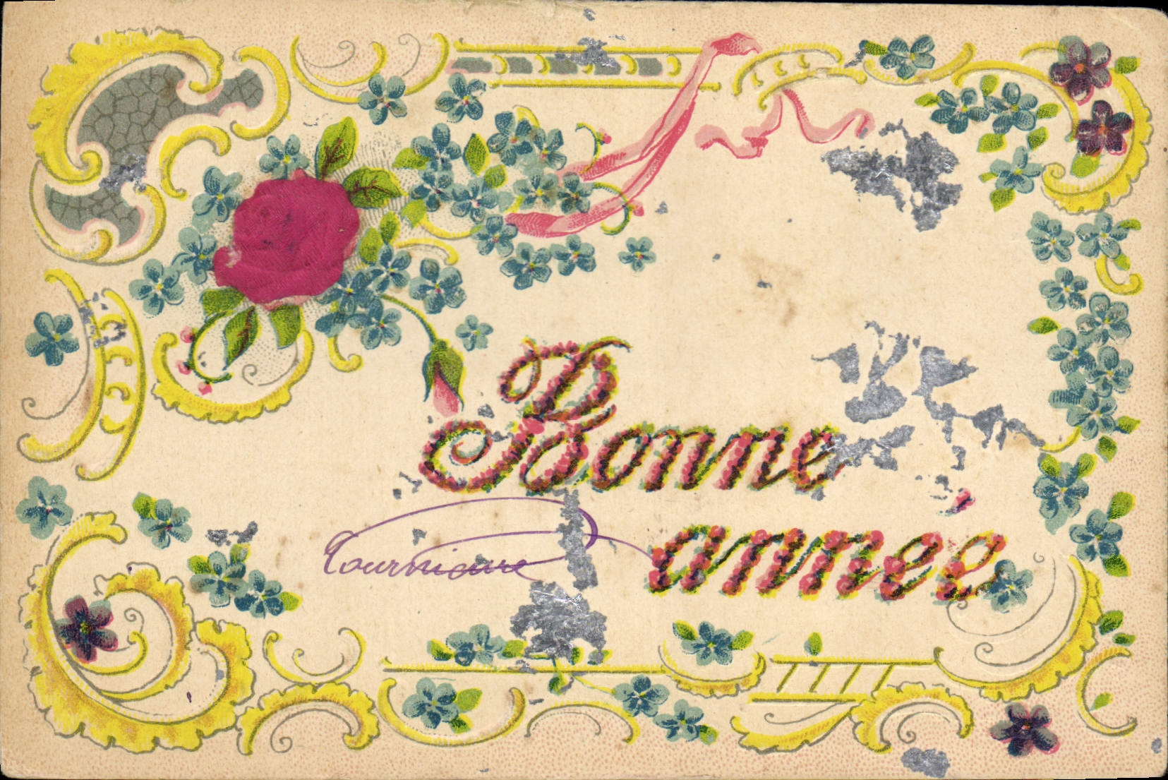 CPA Fantaisie Fleurs 