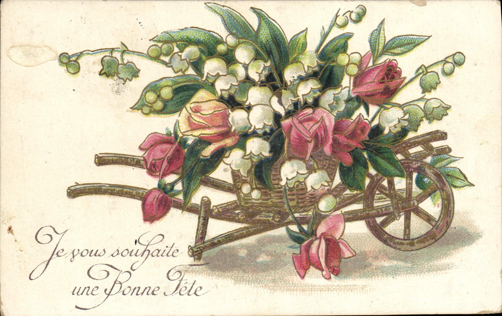 CPA Fantaisie Fleurs 