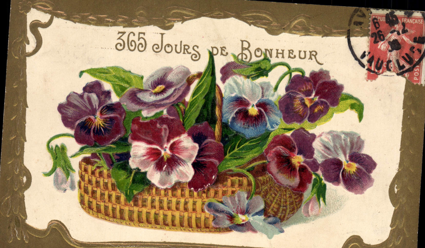 CPA Fantaisie Fleurs 