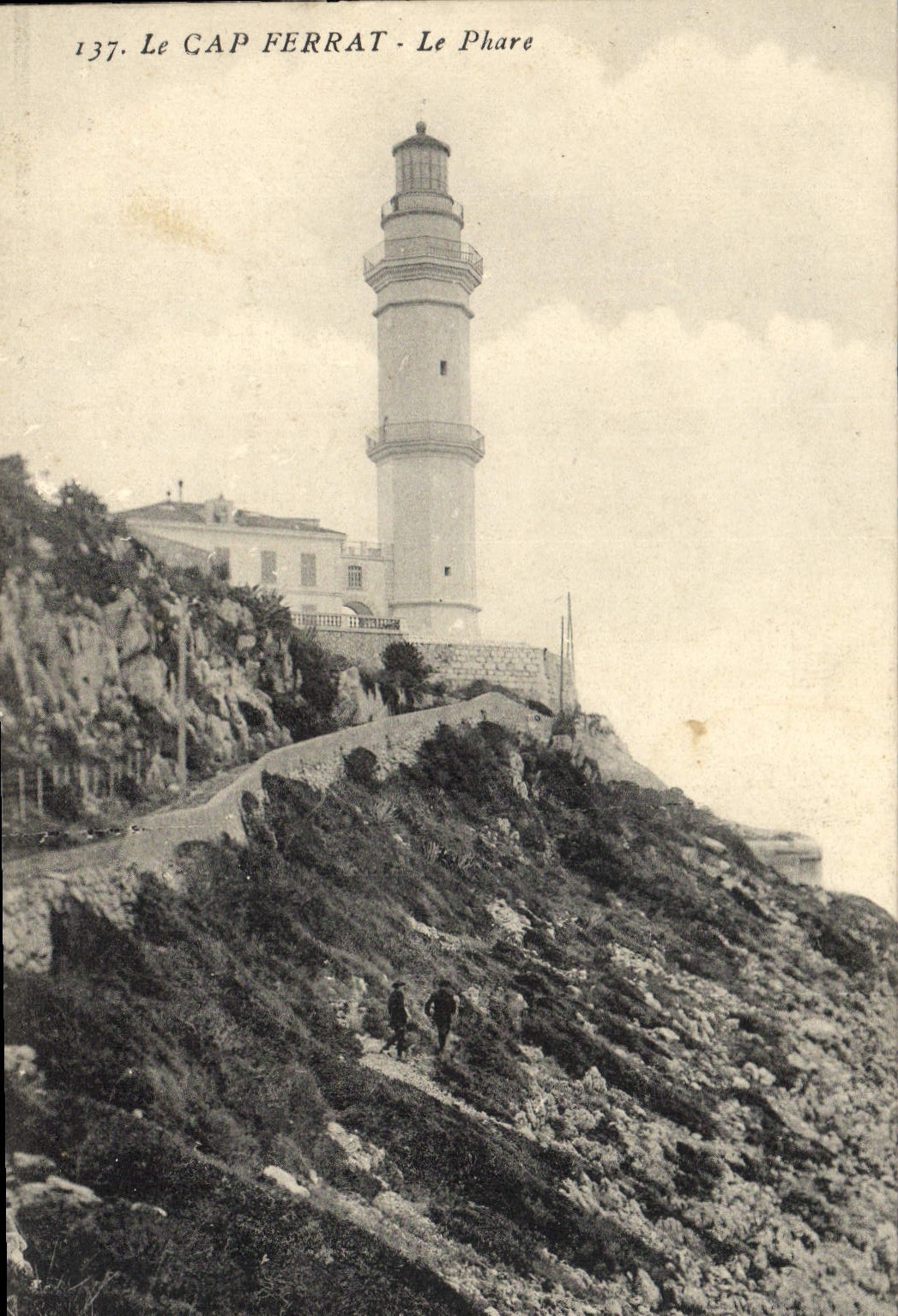 CPA Phare Le Cap Ferrat