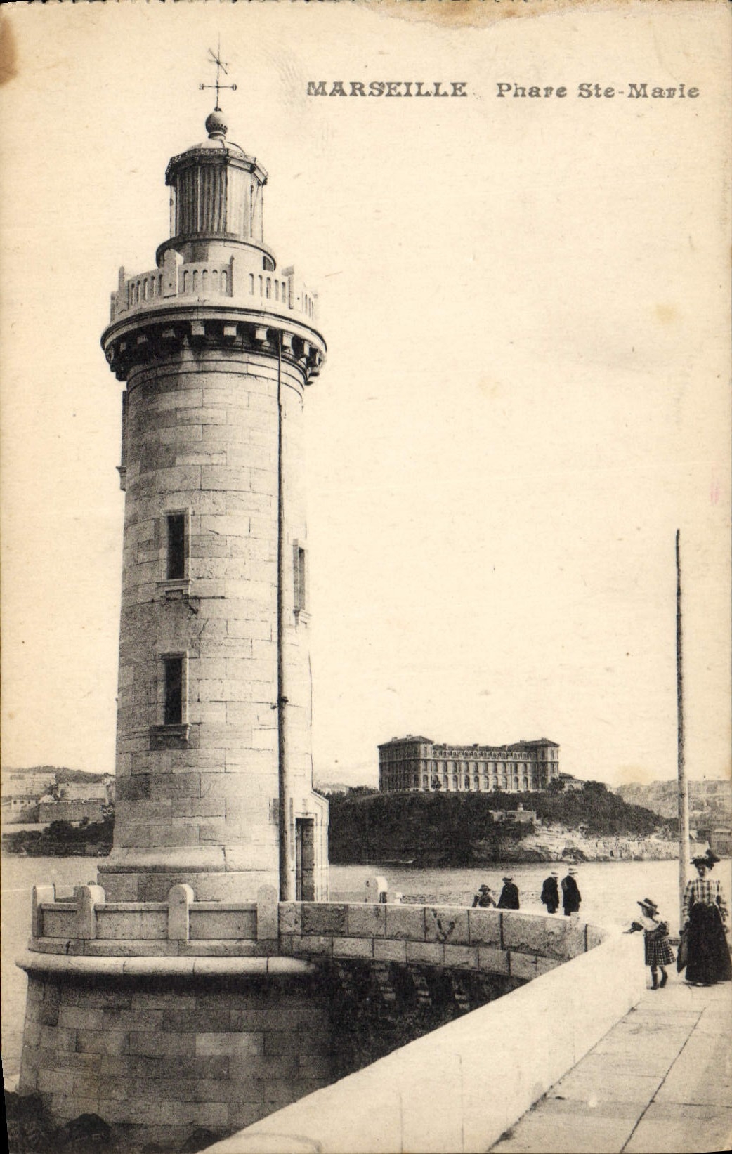 CPA Phare Ste Marie Marseille