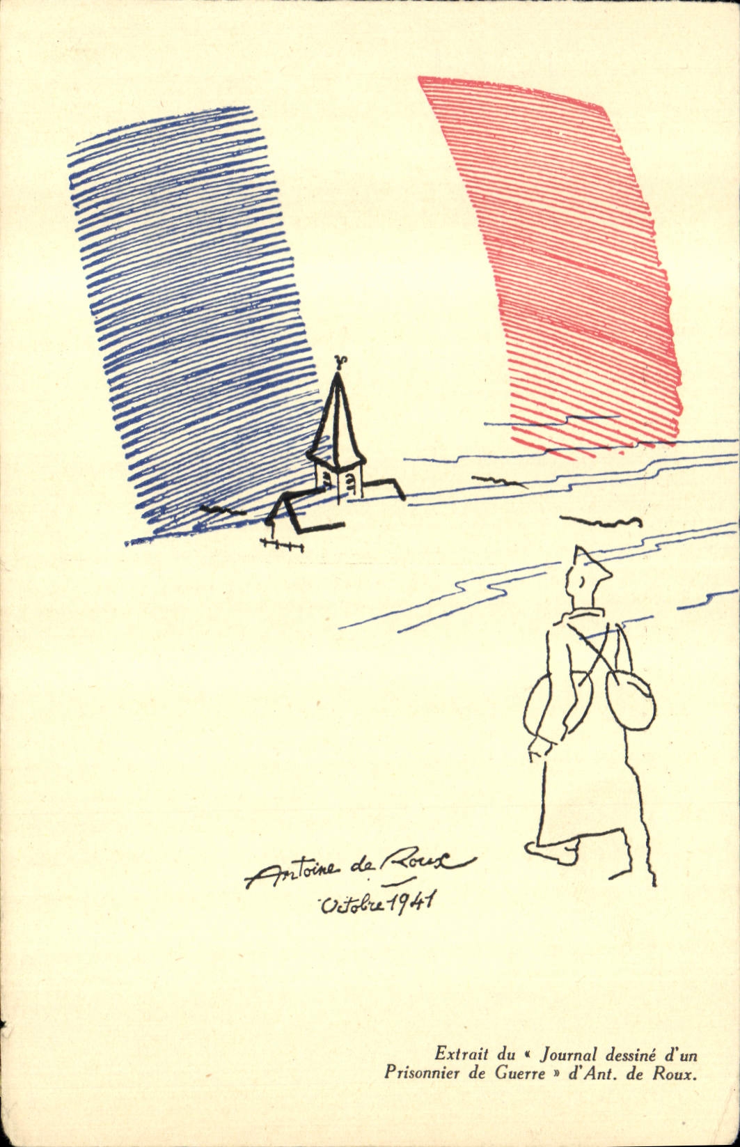 CPM Militaria Antoine de Roux Octobre 1941