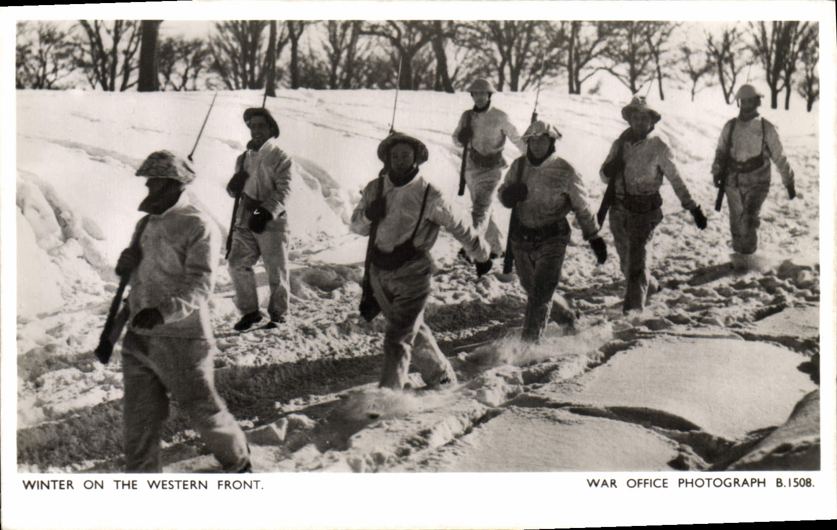 CPM Militaria Winter on the Western Front