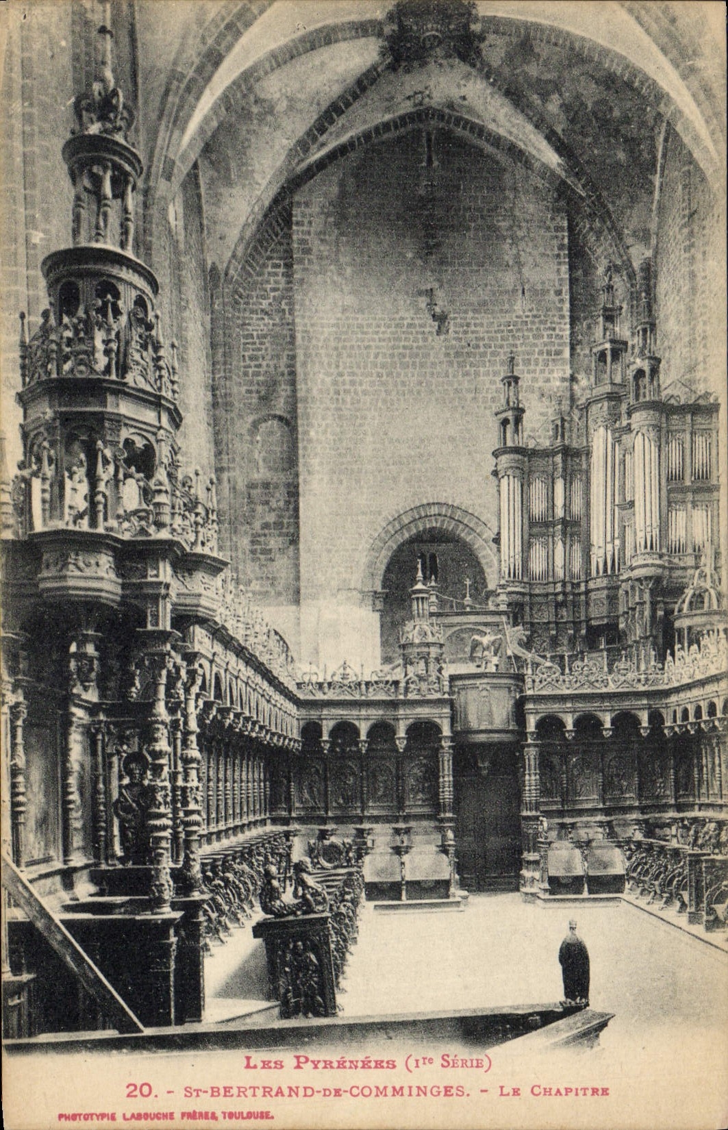 CPA Orgue St Bertrand de Comminges Le chapitre