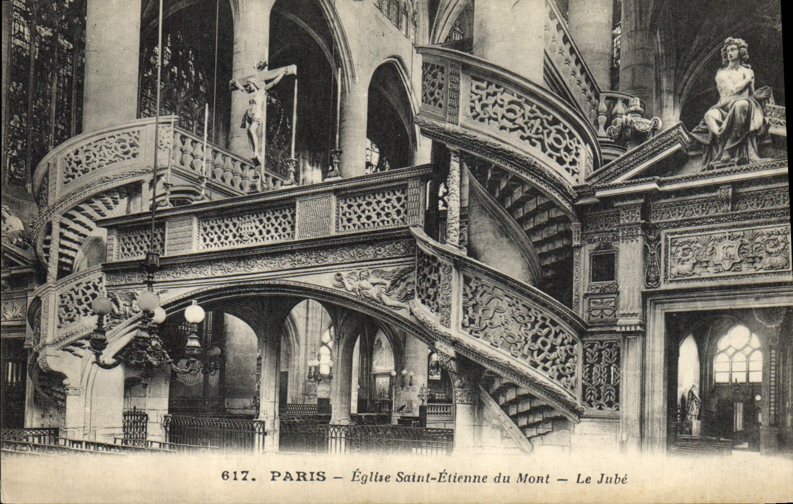 CPA Orgue Paris Eglise Saint Etienne du Mont 