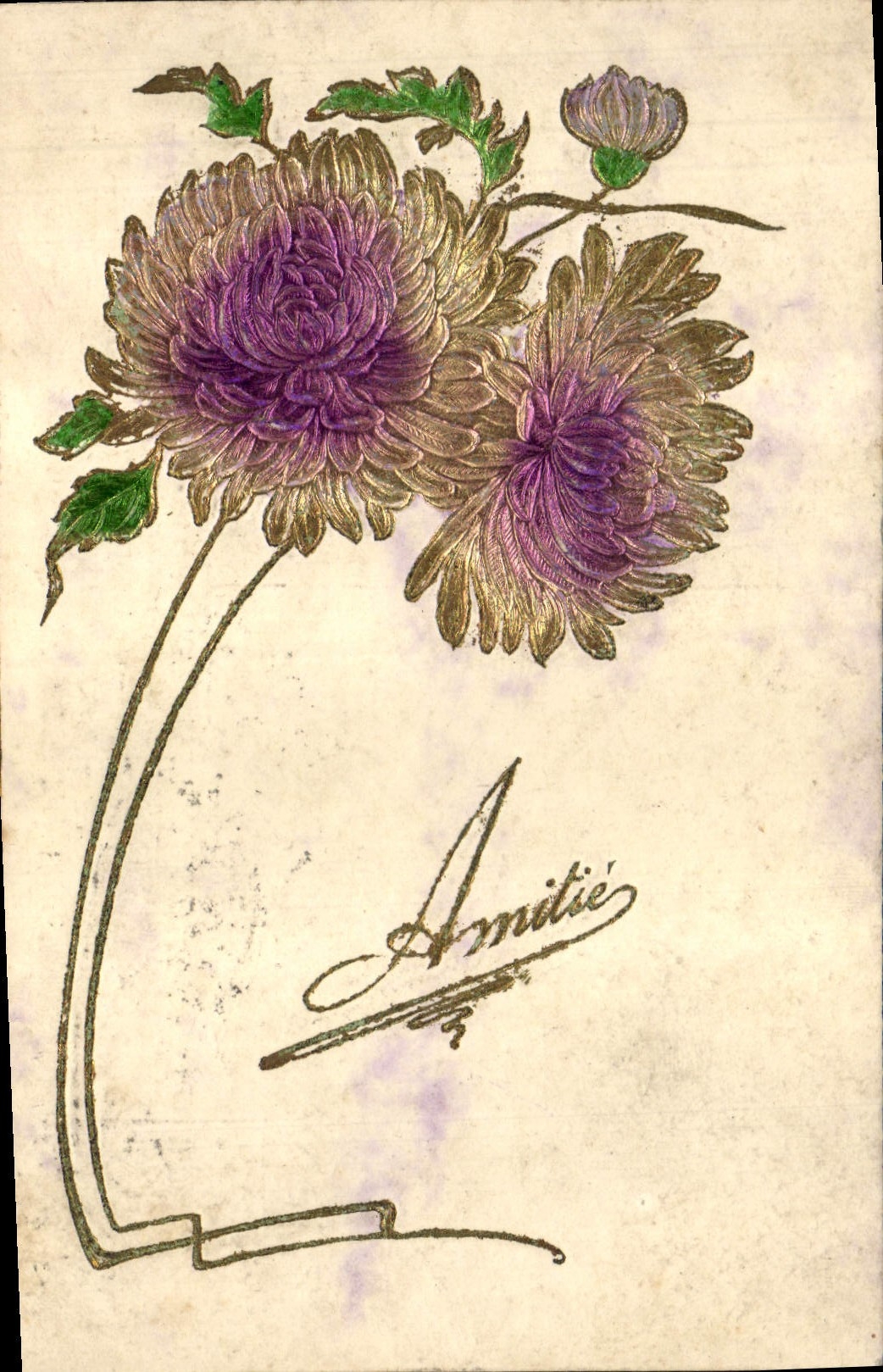 CPA Fantaisie Fleurs 