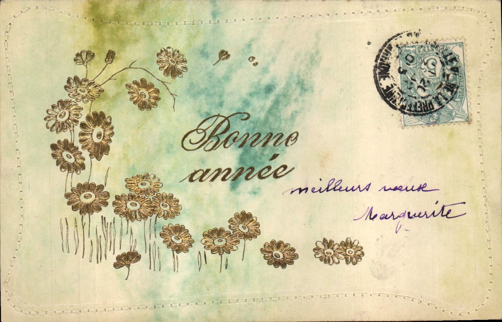 CPA Fantaisie Fleurs 