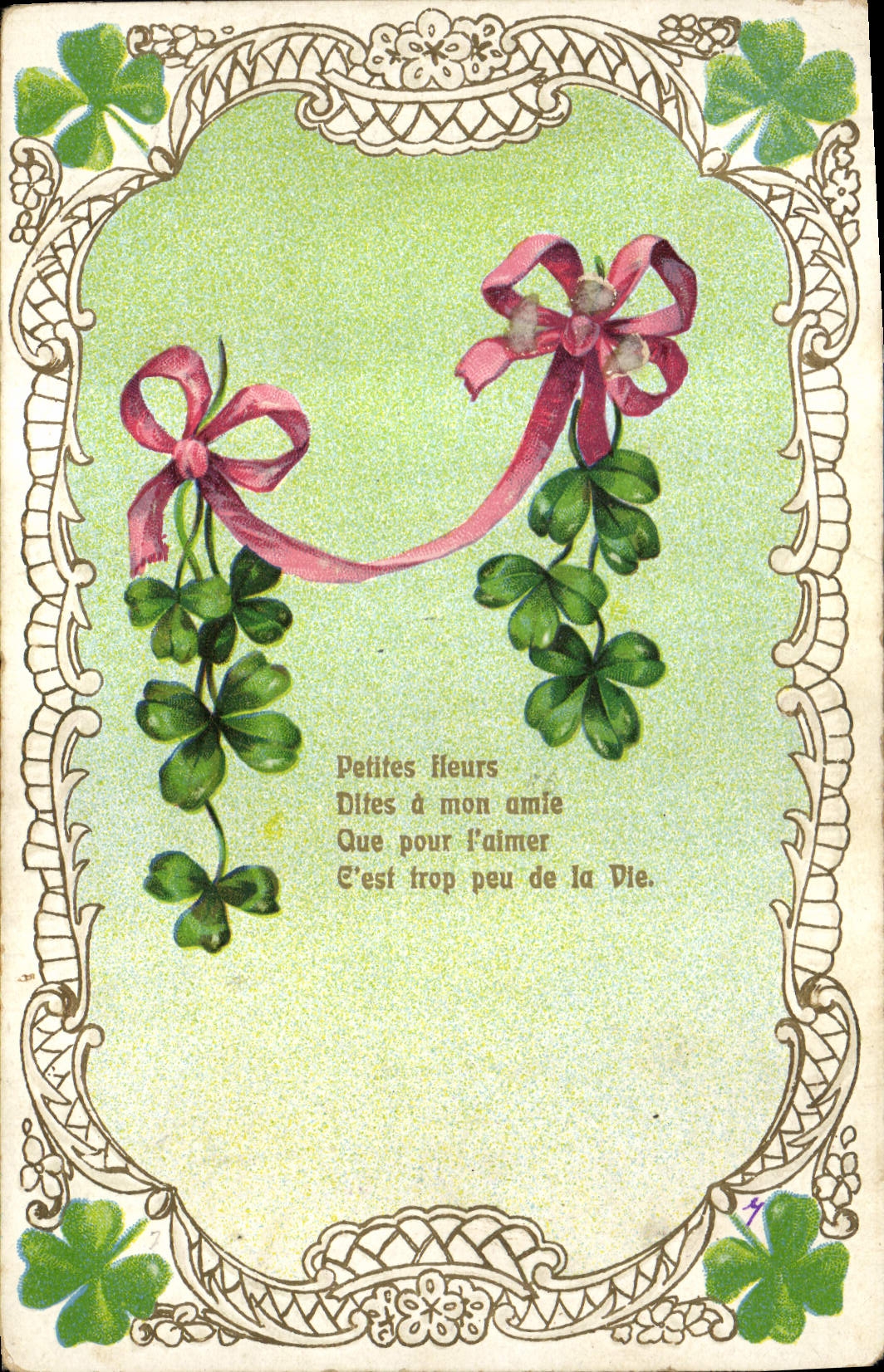 CPA Fantaisie Fleurs 