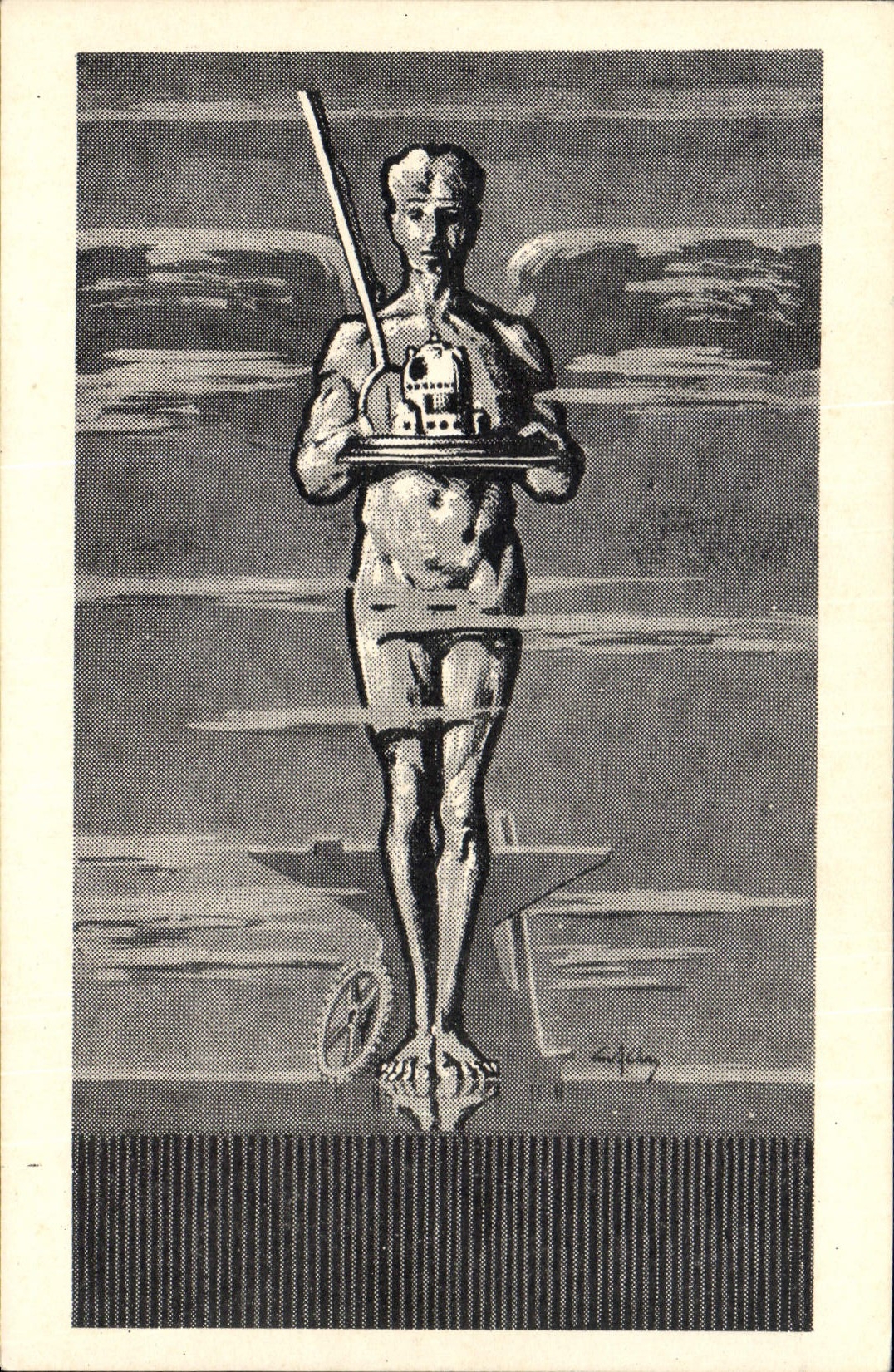 CPA Publicite Appareils Electriques Quai de Retz Lyon 