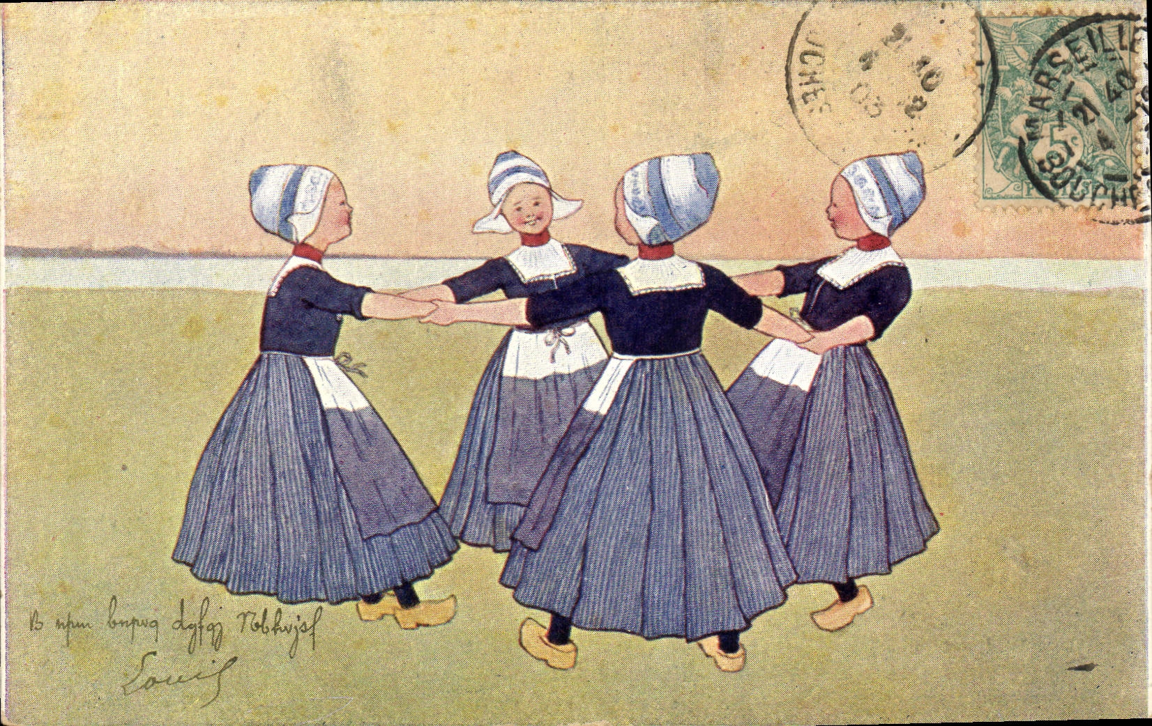 CPA Fantaisie Enfants 