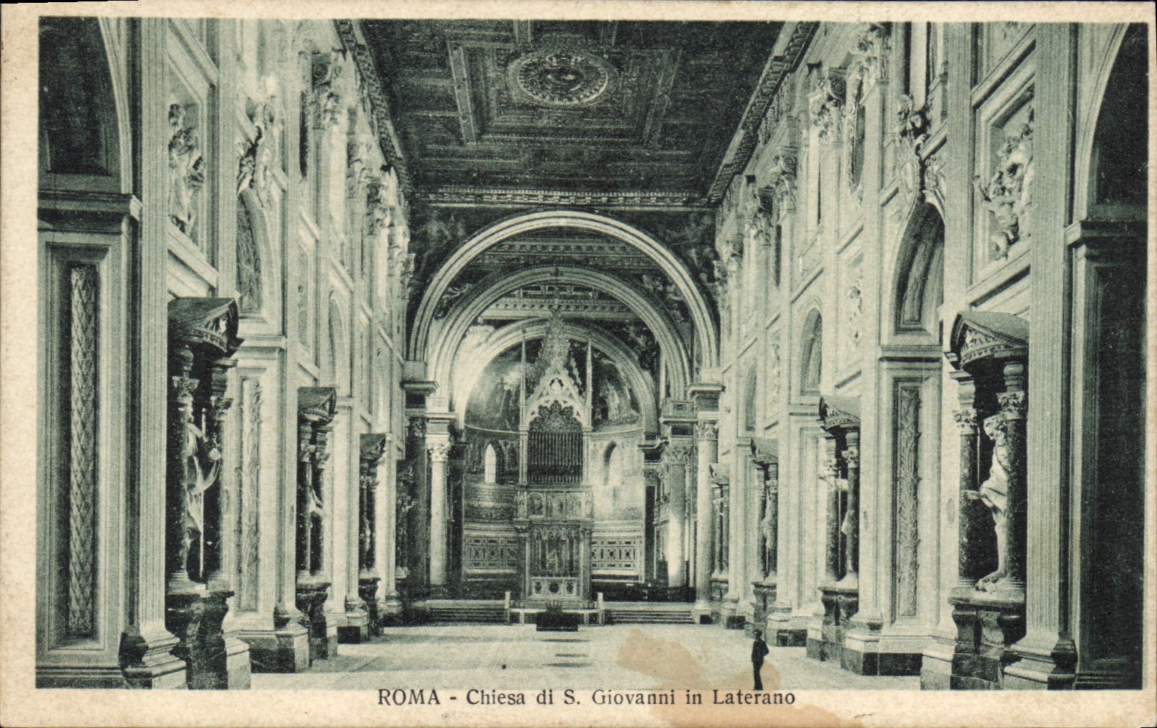 CPA Orgue Roma Chiesa di S Giovanni in Laterano