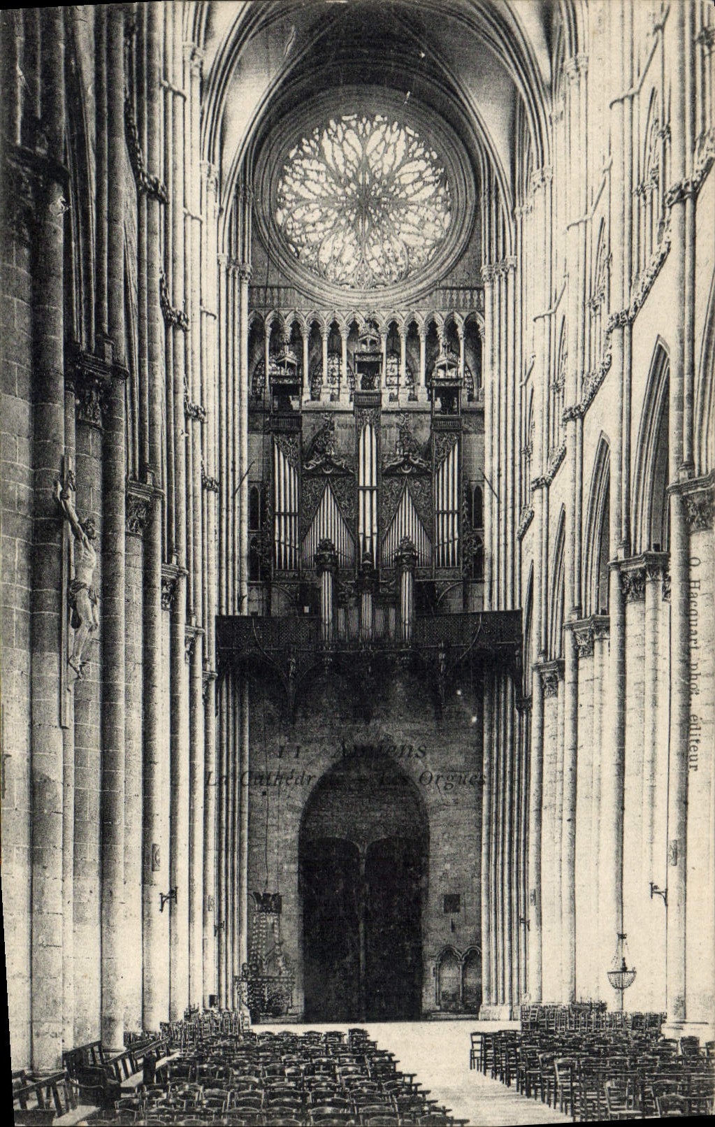 CPA Orgue Amiens La cathedrale