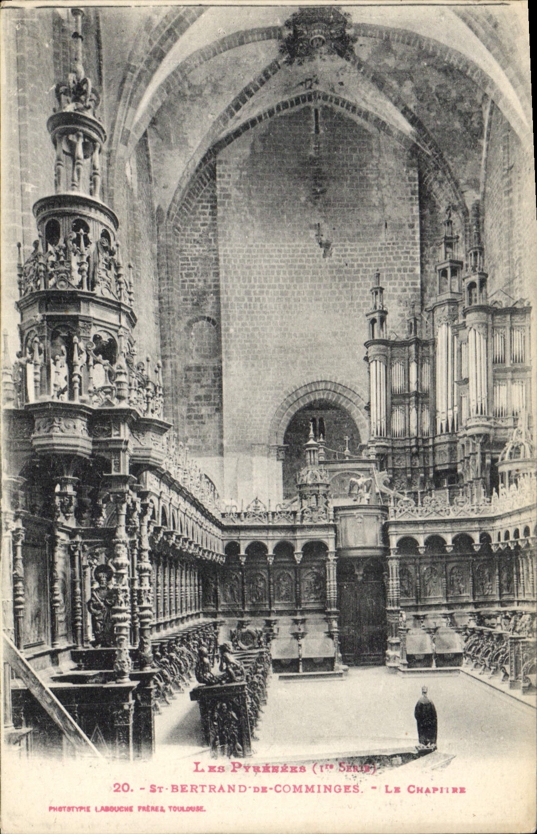 CPA Orgue Saint Bertrand de Comminges Le chapitre