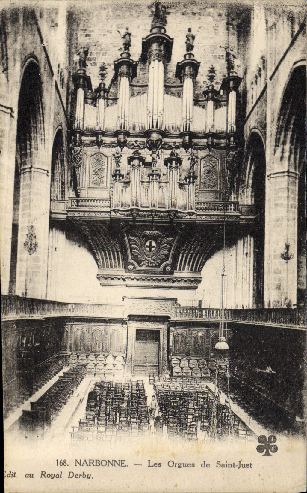 CPA Orgue Narbonne Les orgues de Saint Just