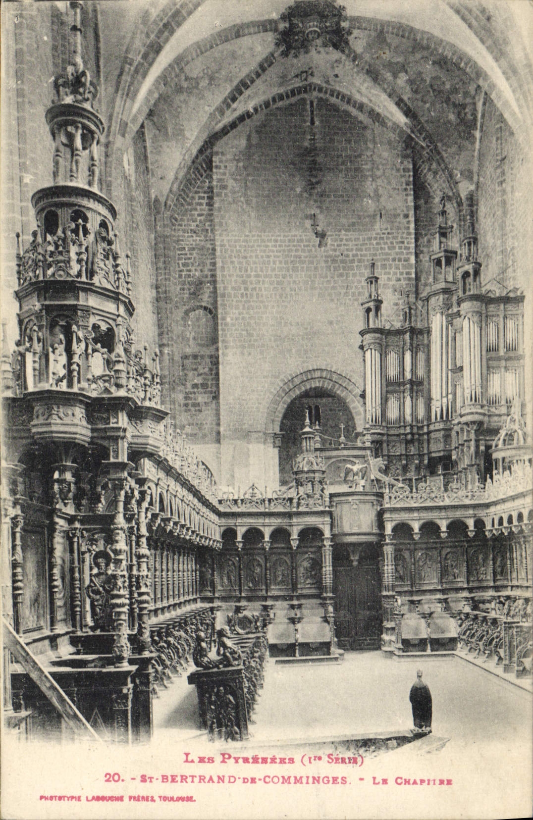 CPA Orgue Saint Bertrand de Comminges Le chapitre