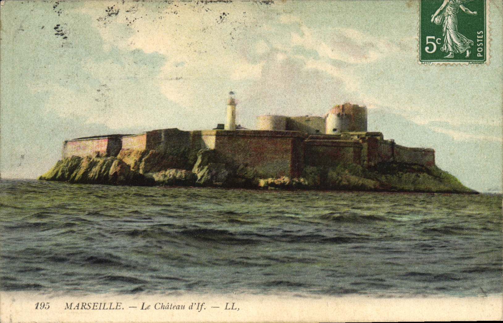 CPA Phare Marseille Chateau d'If
