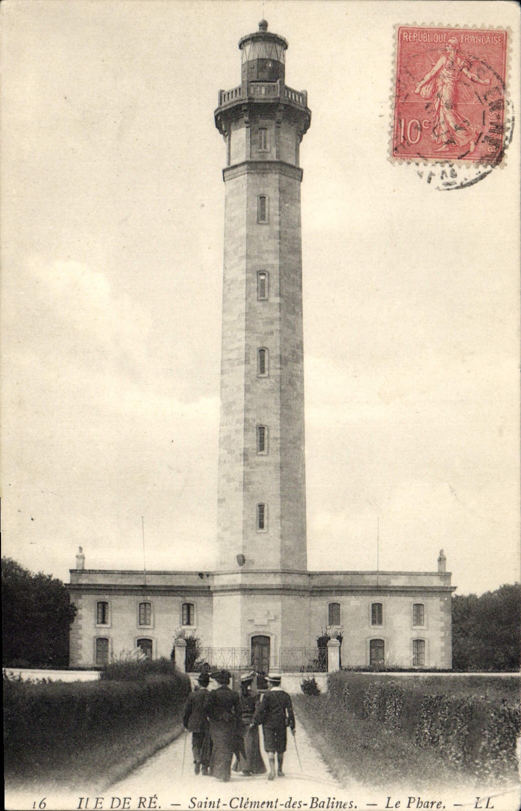 CPA Phare Ile de Re Saint Clement des Balines