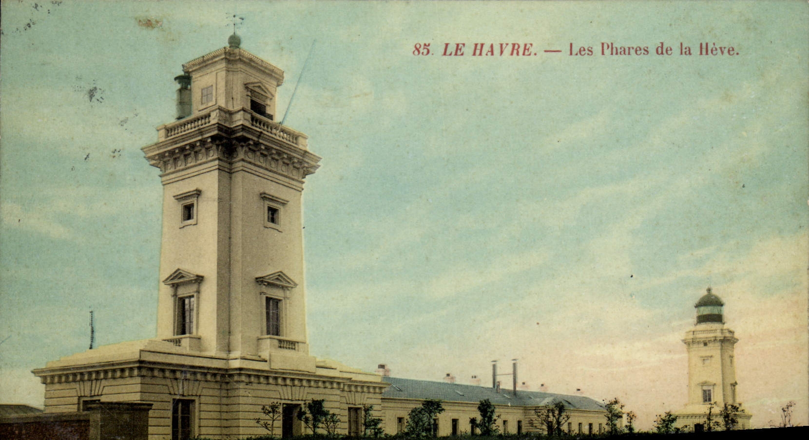 CPA Phare Le Havre Les phares de la Heve