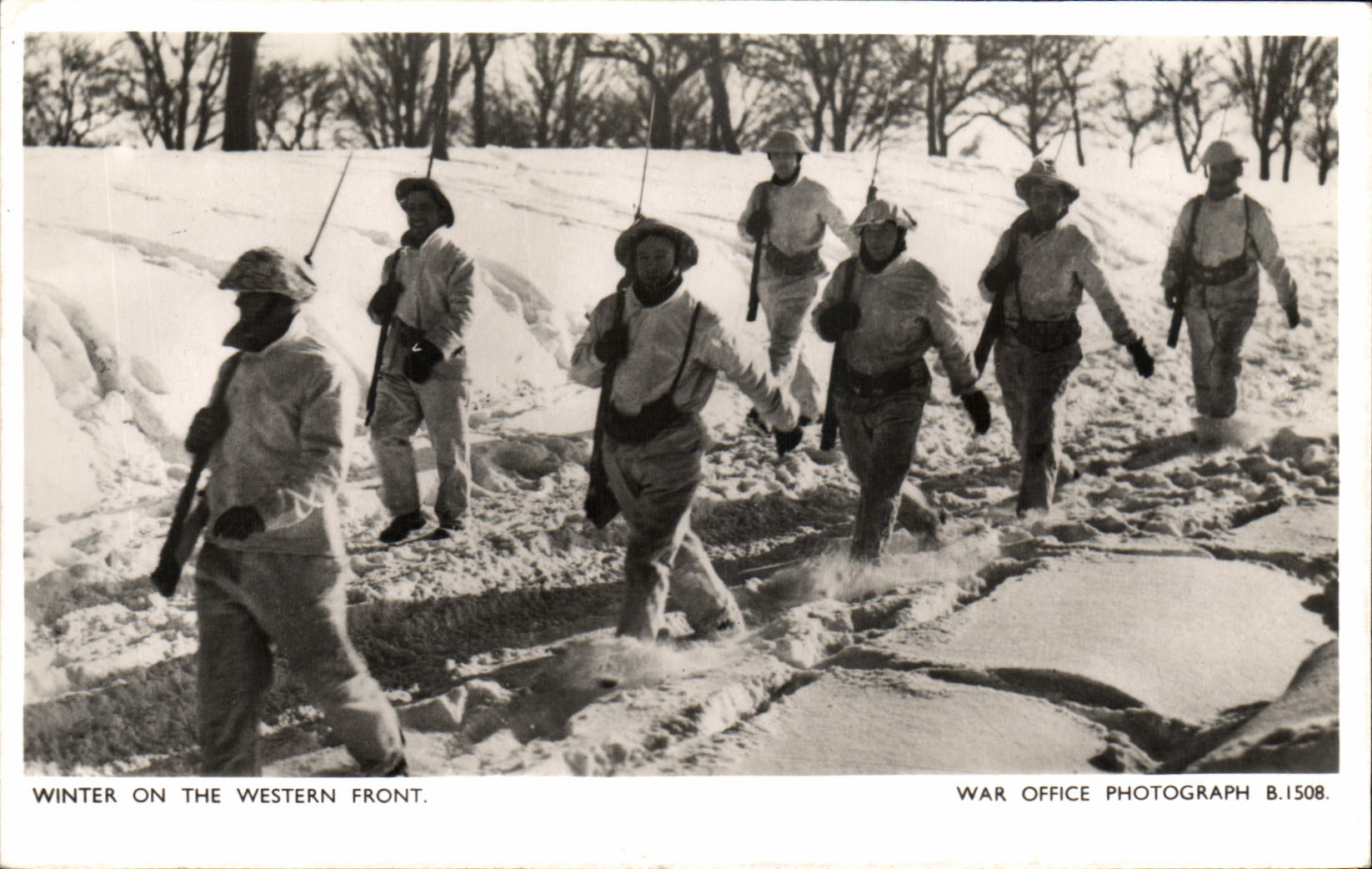 CPM Militaria Winter on the Western front