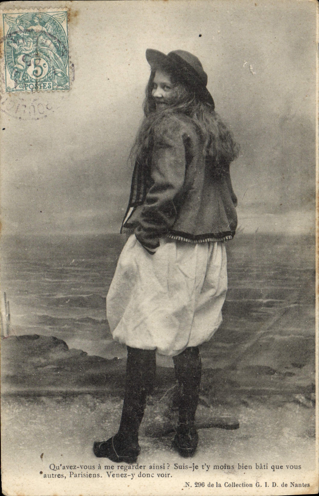 CPA Folklore Bretagne