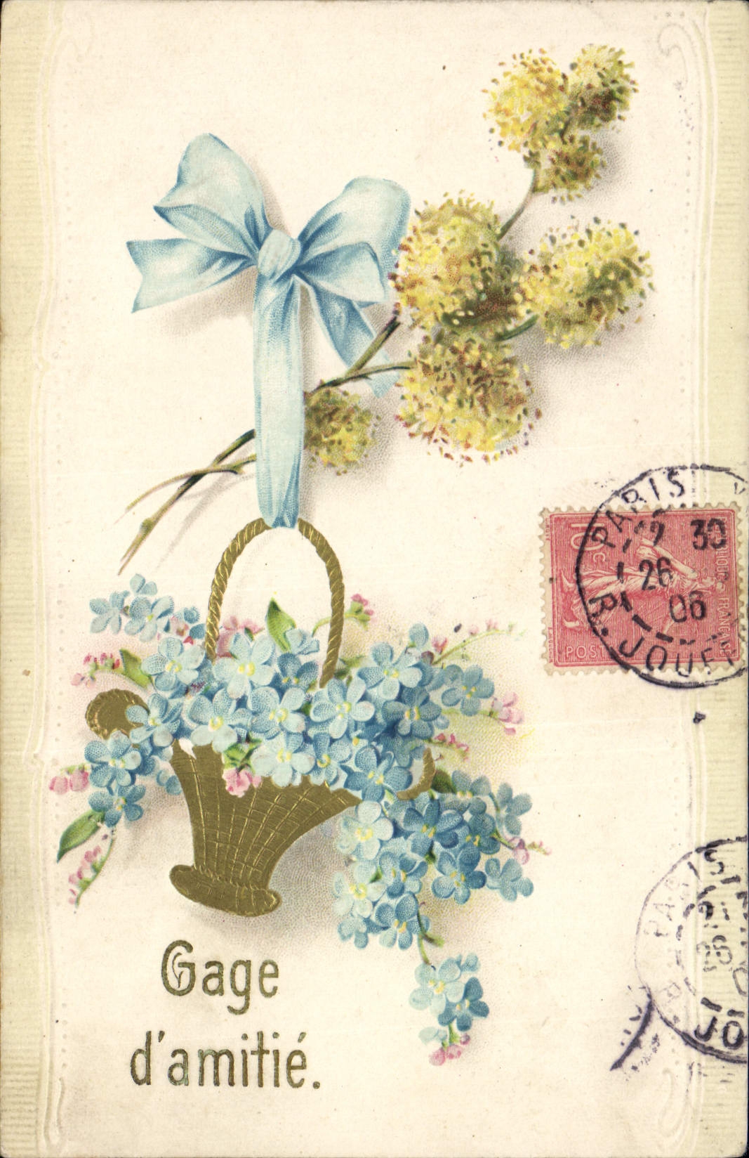 CPA Fantaisie Fleurs 