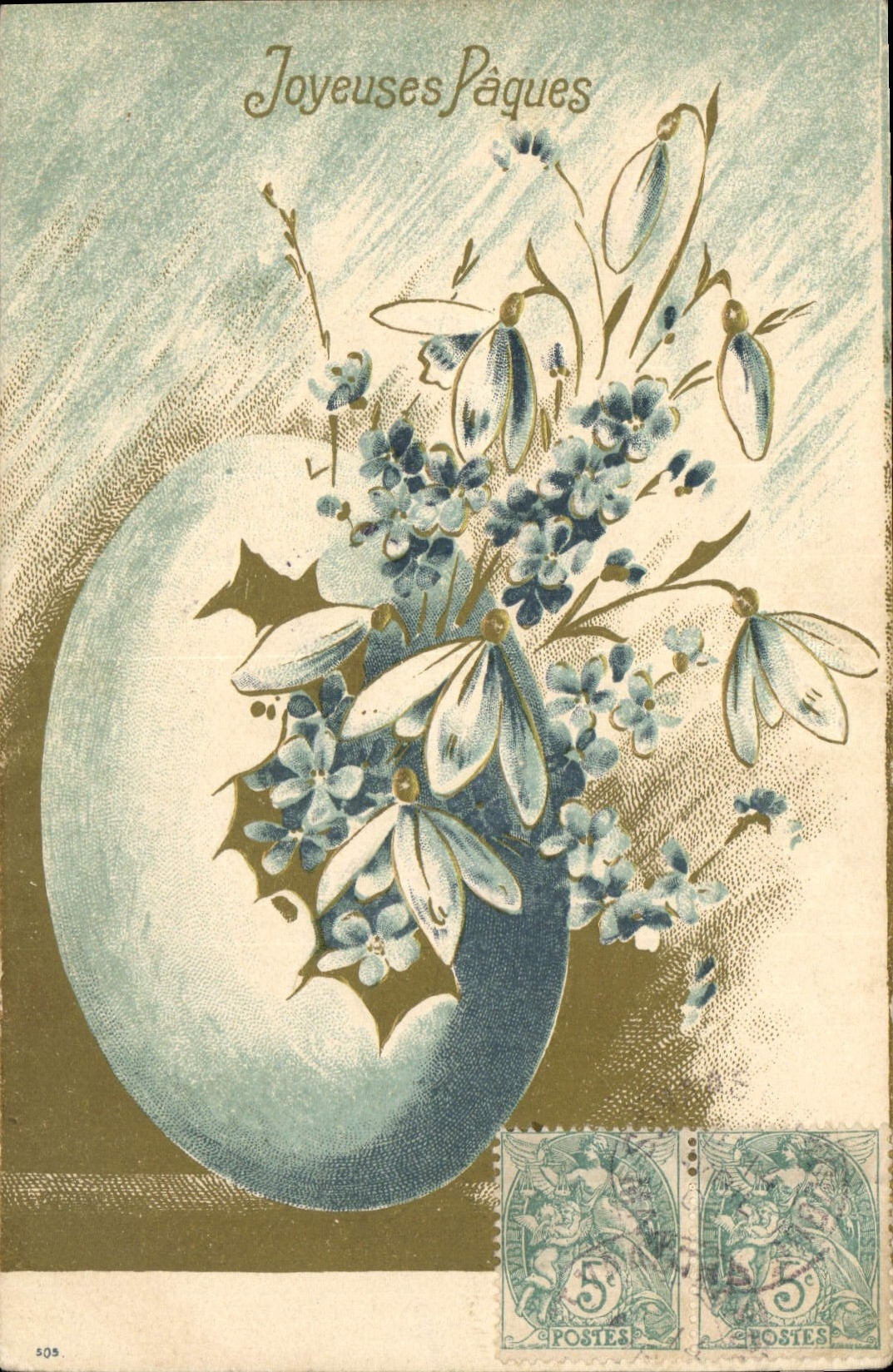 CPA Fantaisie Fleurs 