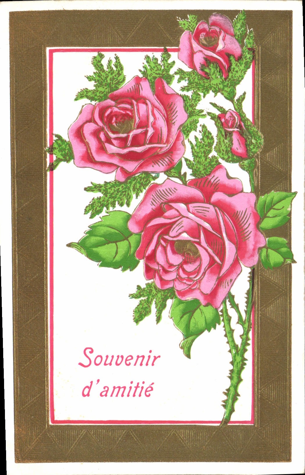 CPA Fantaisie Fleurs 