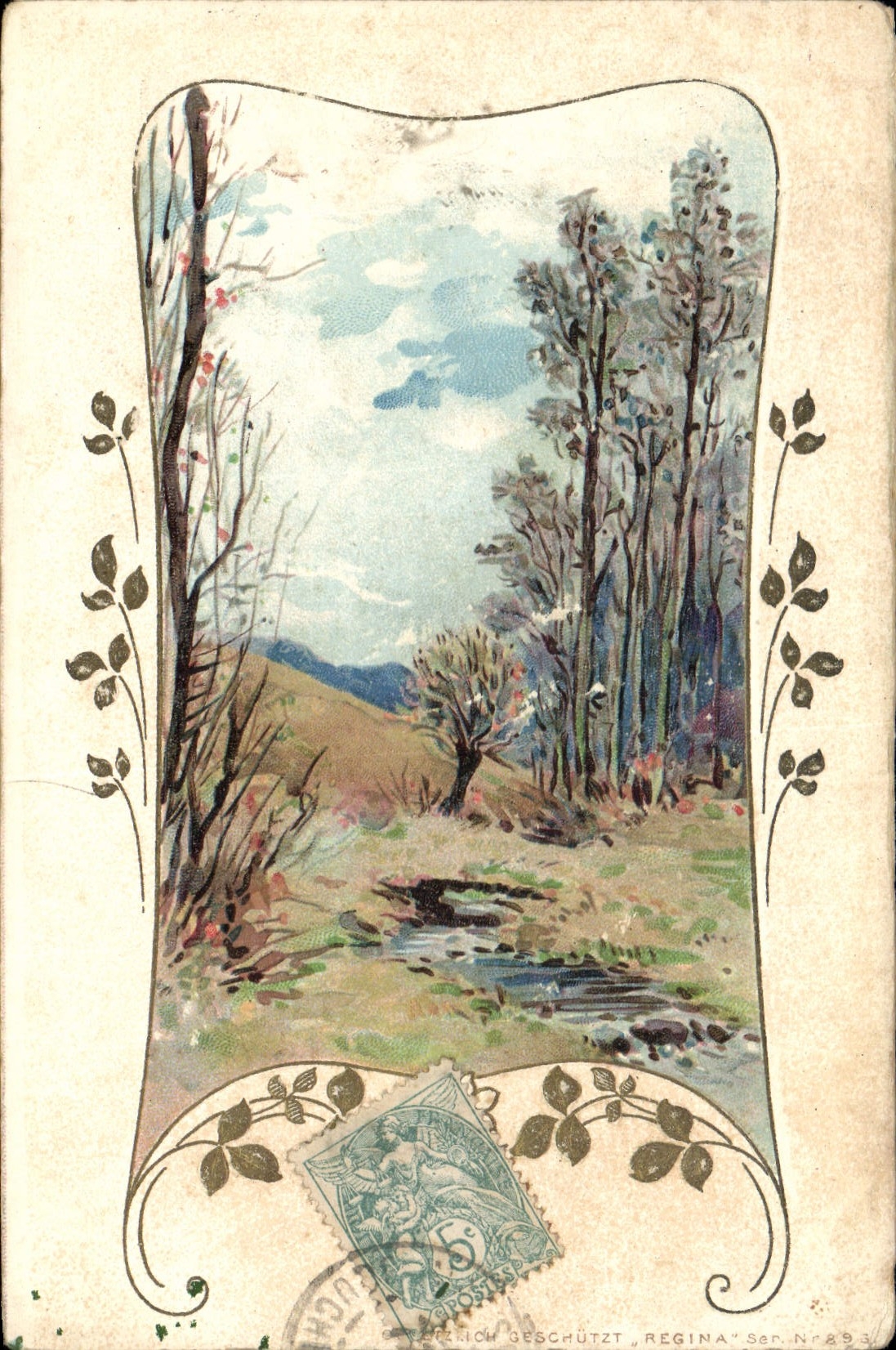 CPA Fantaisie Fleurs 