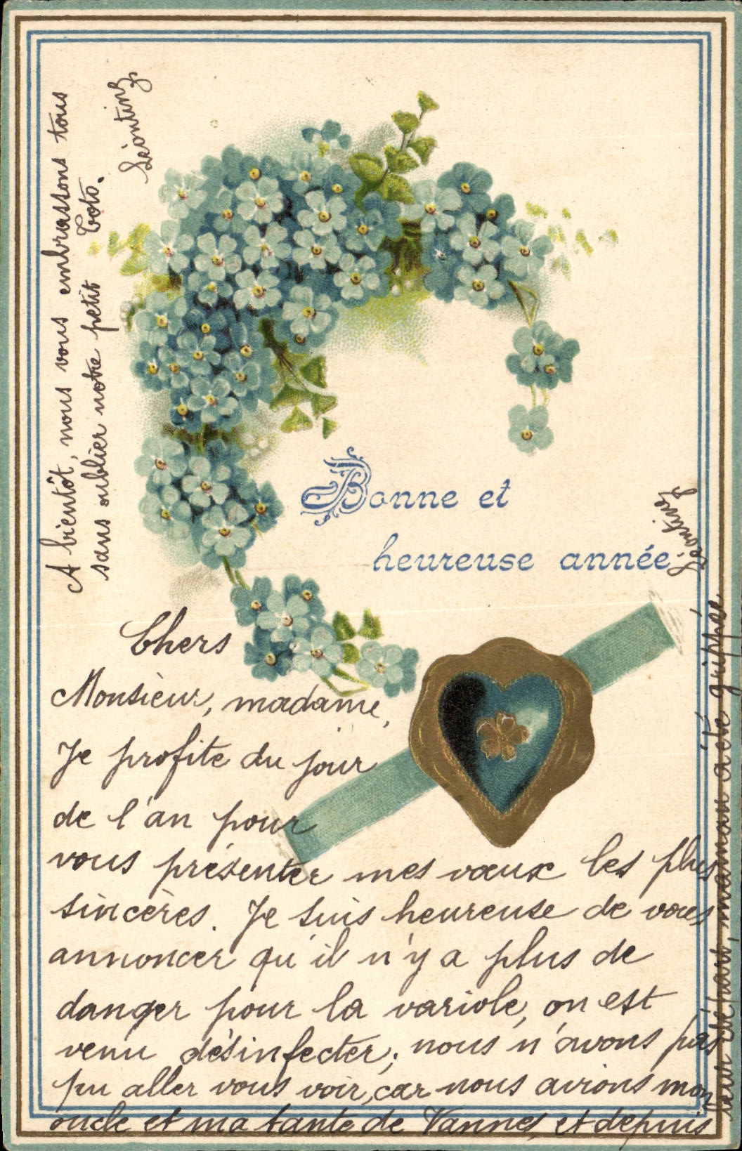 CPA Fantaisie Fleurs 