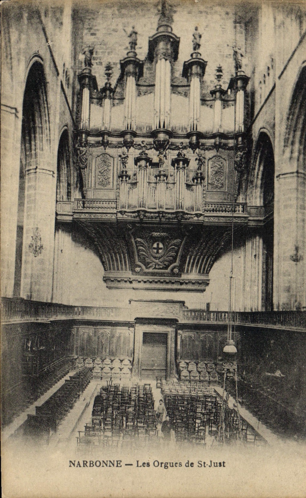 CPA Orgue Narbonne Les orgues de St Just