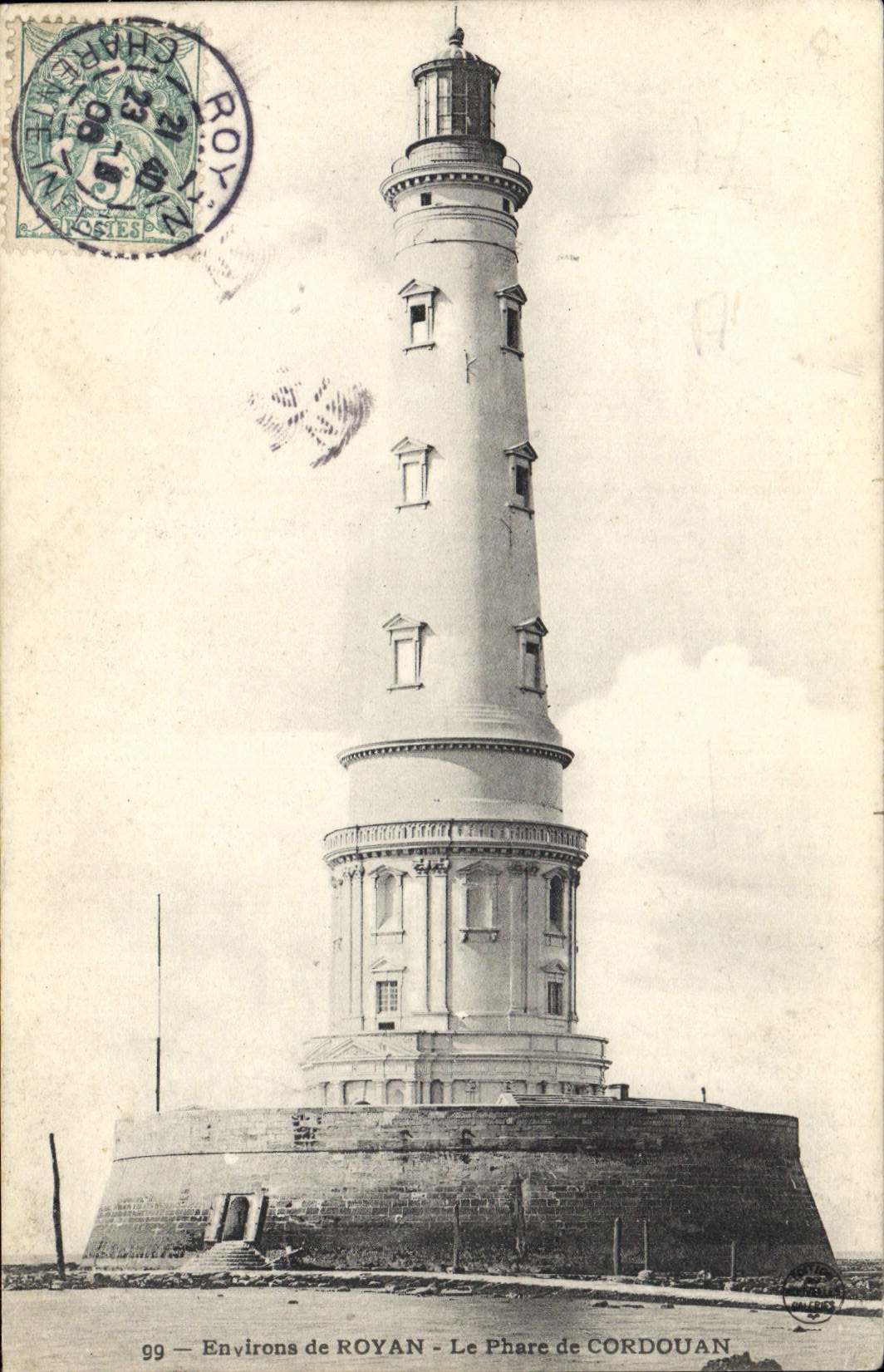 CPA Phare de Cordouan Environs de Royan 