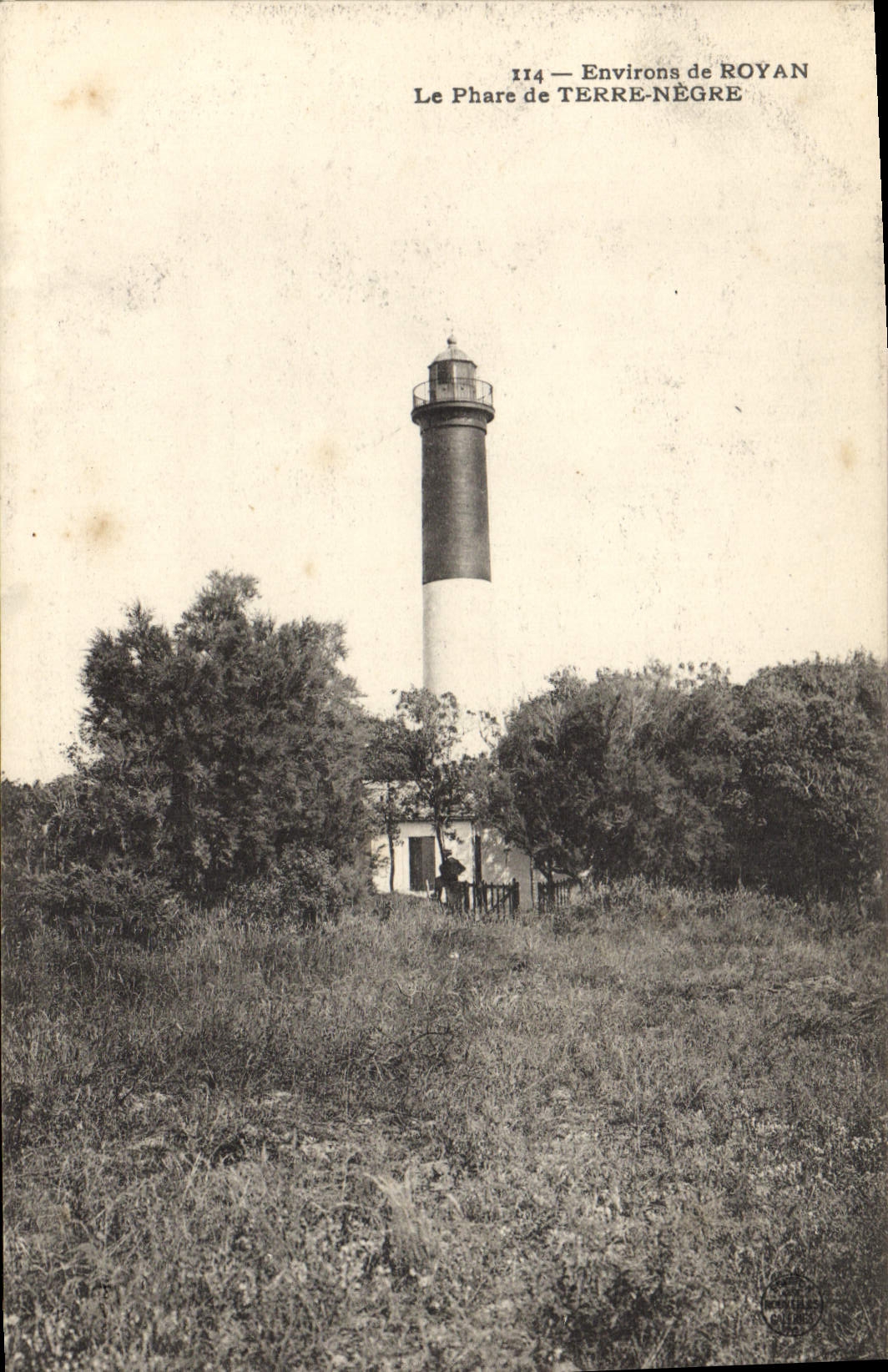 CPA Phare de Terre Negre Environs de Royan