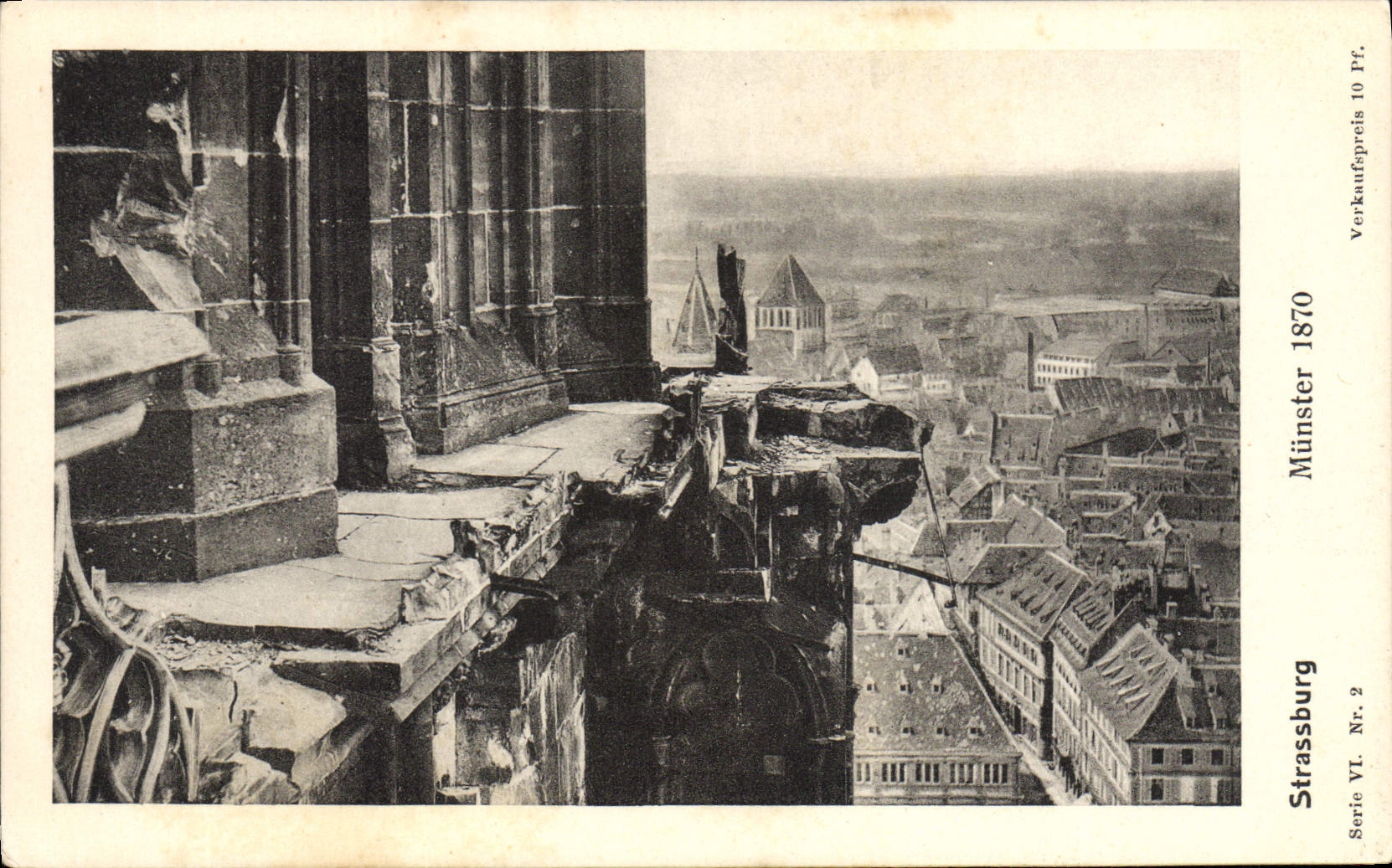 CPA Militaria Strassburg Munster 1870