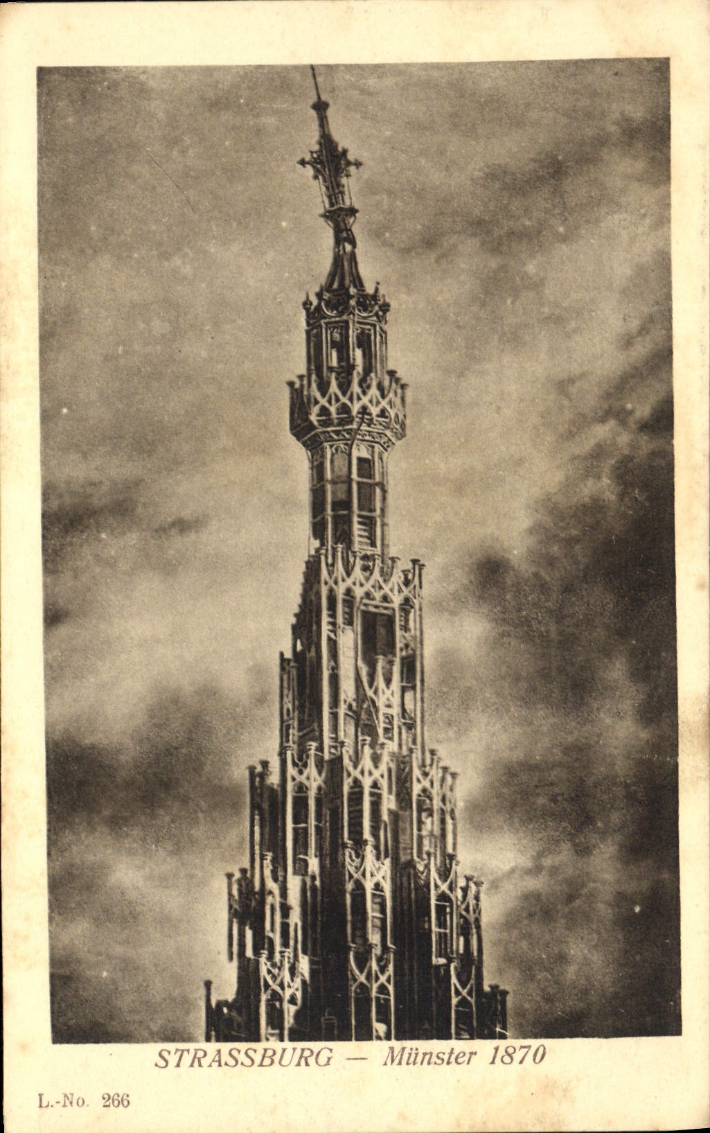 CPA Militaria Strassburg Munster 1870