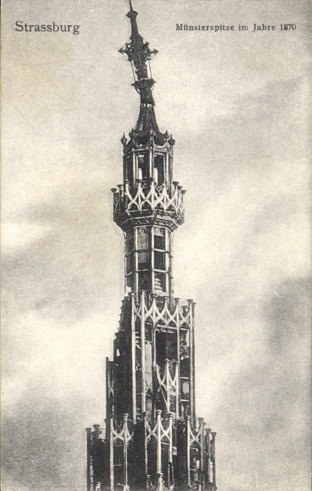 CPA Militaria Strassburg Munster 1870